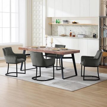 Woltu Esszimmerstuhl (1 St), Armlehnstuhl Sessel, Polsterstuhl Küche