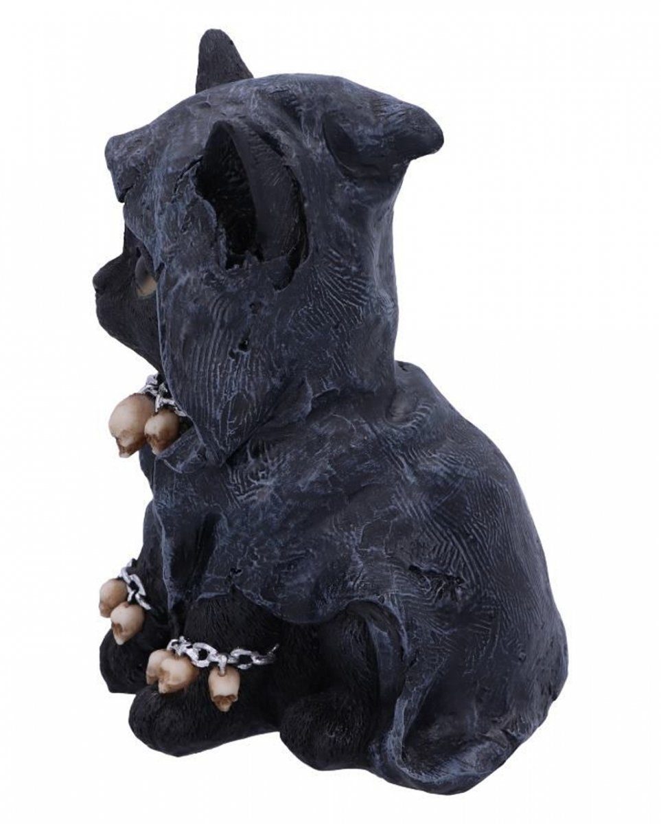 Grim als Reaper Ketten Gothic mit Totenkopf Horror-Shop Katze Dekofigur