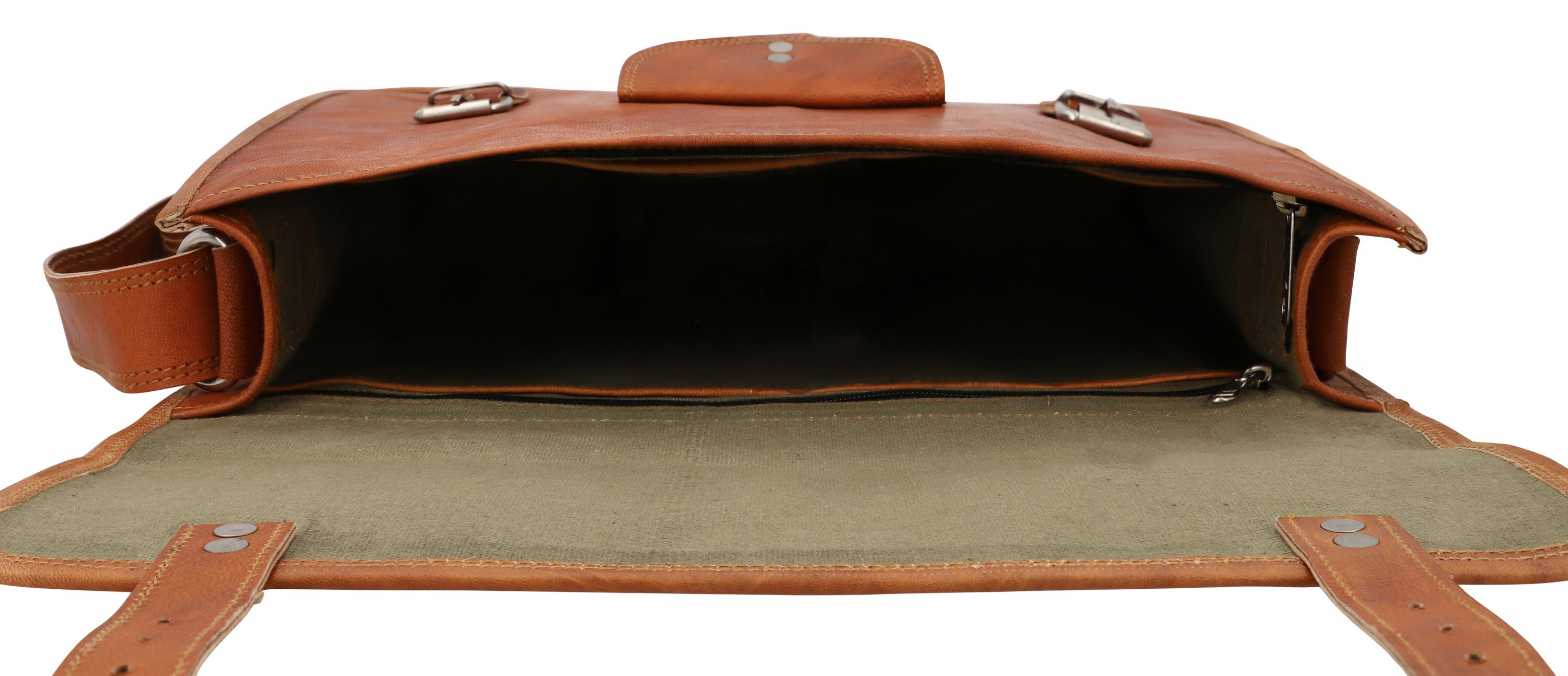 Gusti Leder Umhängetasche Gusti Leder Umhängetasche Alex 15" (1-tlg), Aktenordner