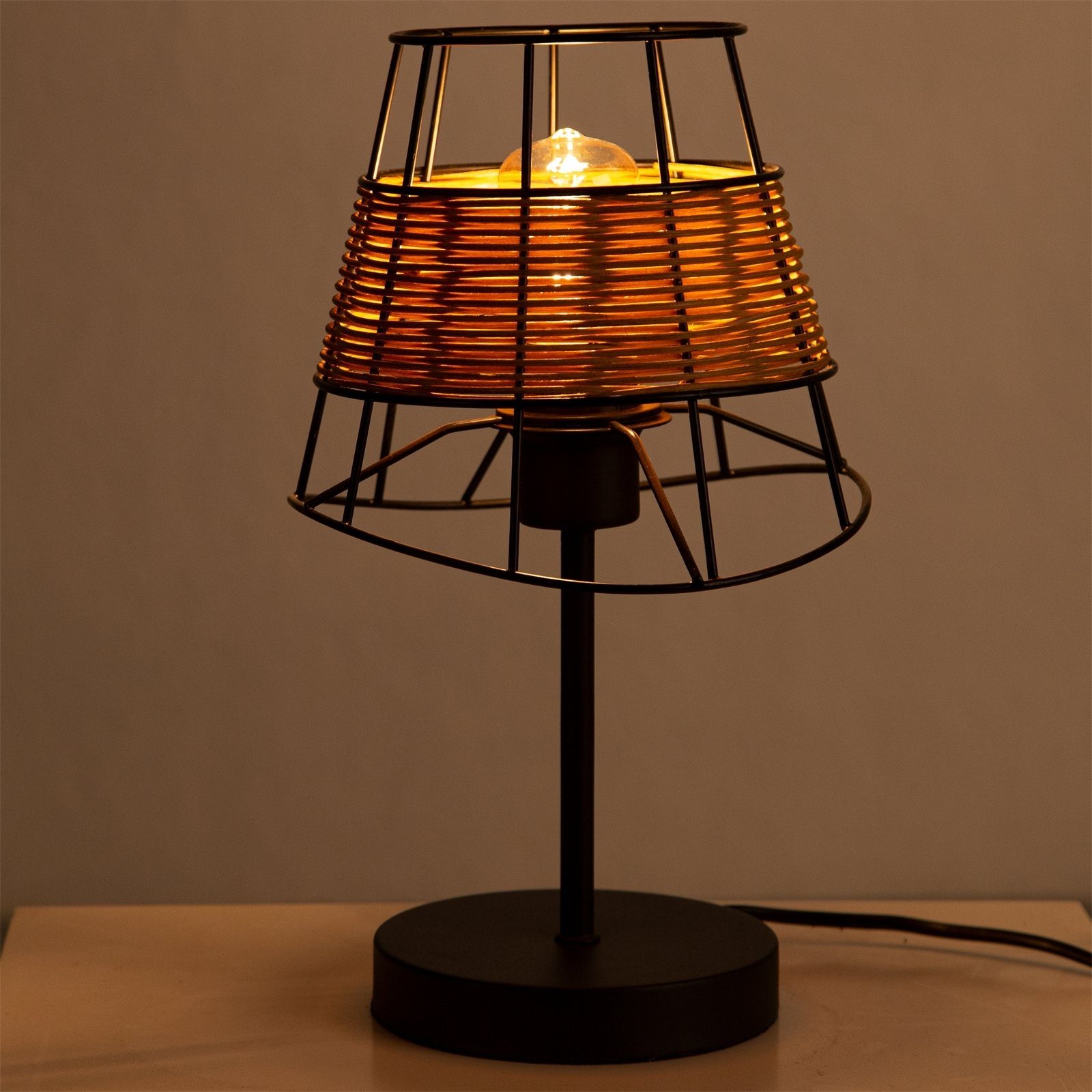 Nino Leuchten Tischleuchte Tischlampe ESRA, Ein-/Ausschalter, günstig online kaufen