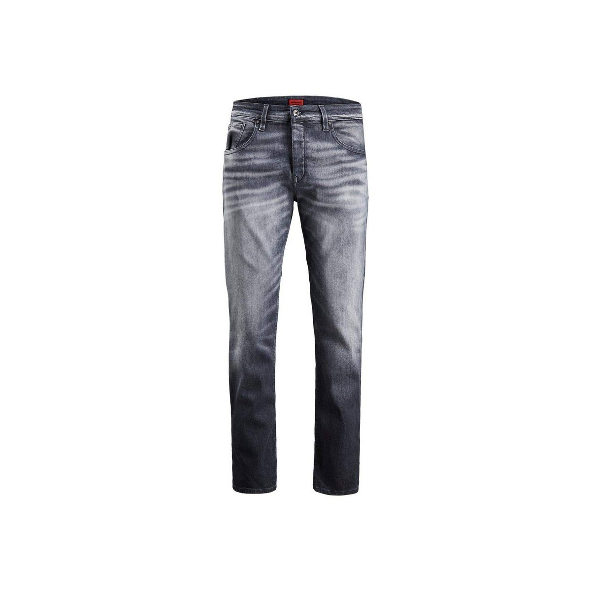 Jack & Jones 5-Pocket-Jeans grau (1-tlg)