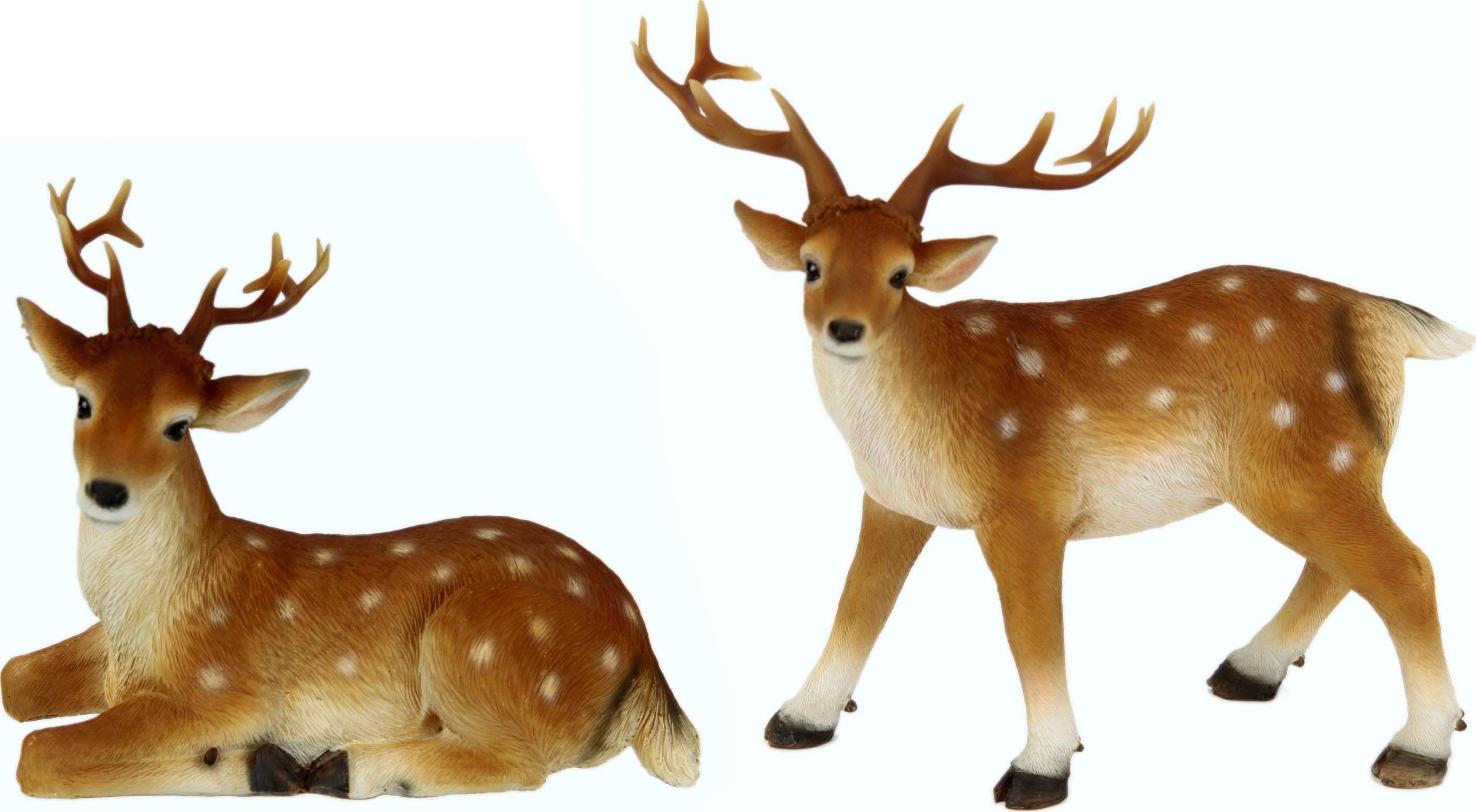 I.GE.A. Tierfigur Reh (Set, 2 St) günstig online kaufen