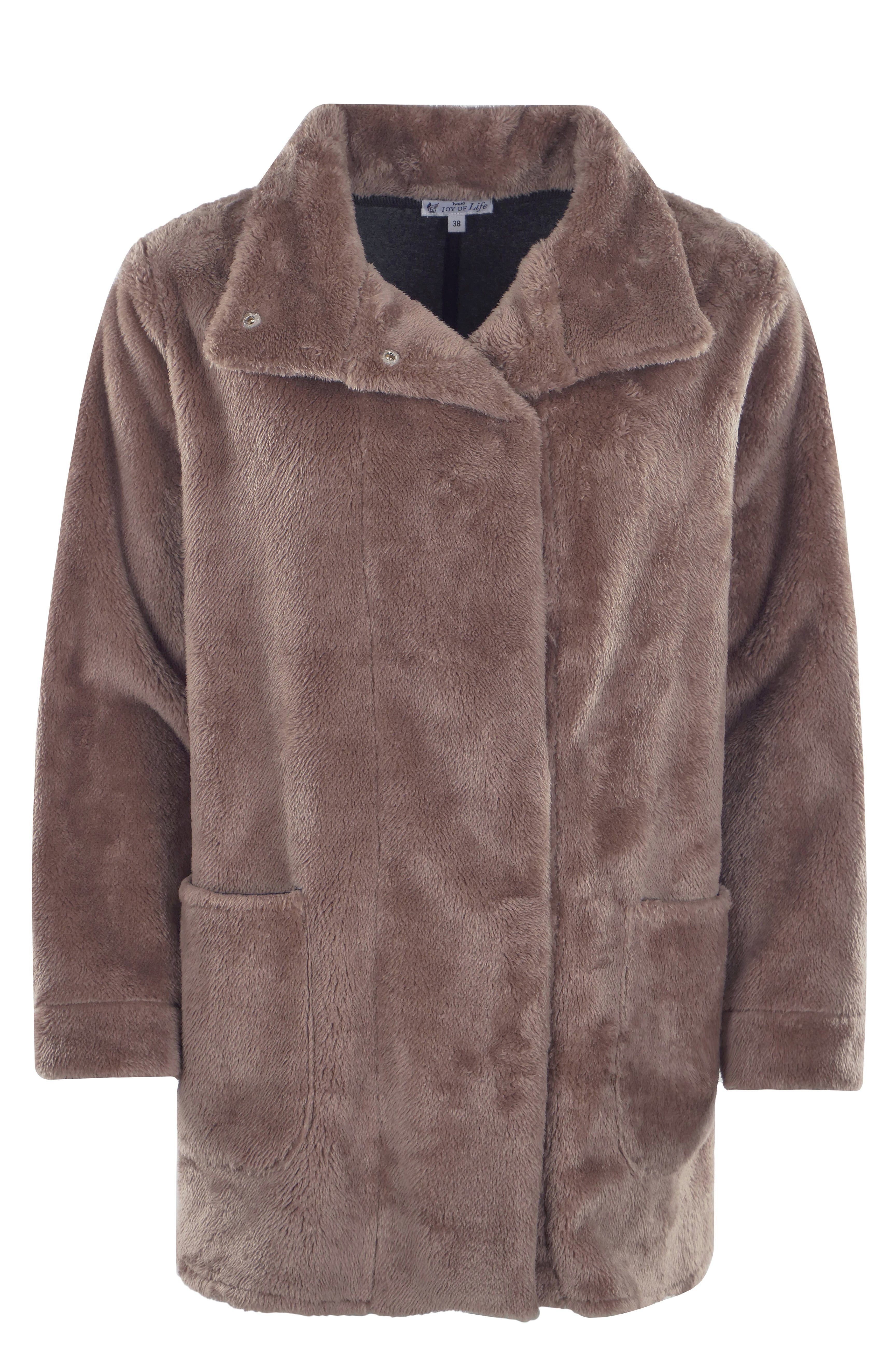 Hajo Kurzmantel Damen Teddy Kurzmantel mit günstig online kaufen