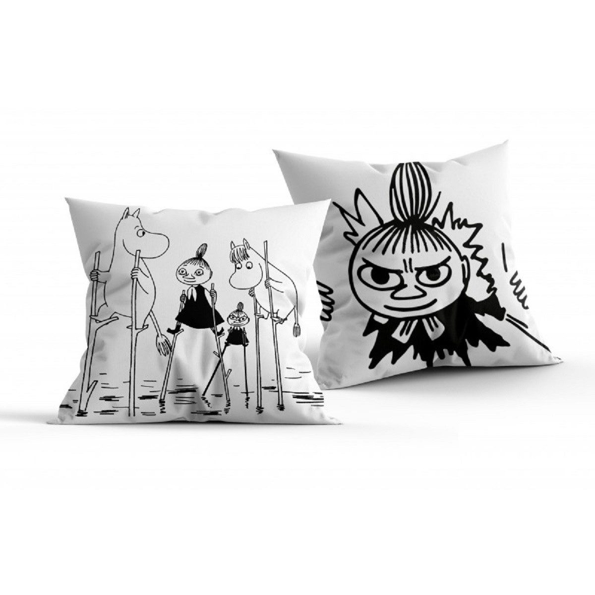 COFI 1453 Dekokissen - Kuschelkissen (1 Stk) 40 x 40 cm aus Polyester