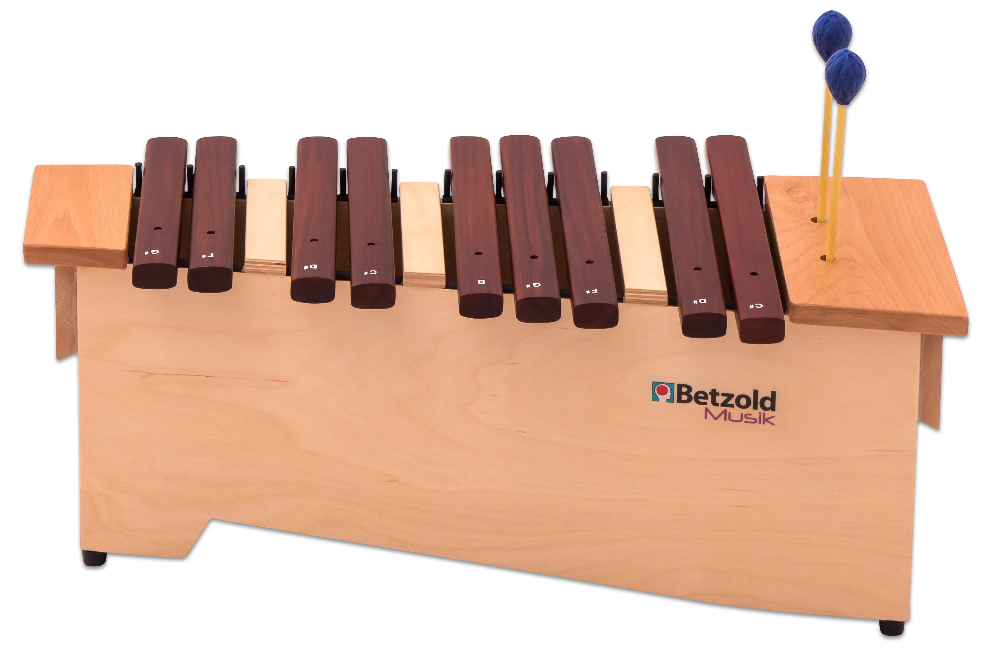 Betzold Xylophon Alt-Xylophon – Musikinstrument Kinder Klangspiel Soundspaß