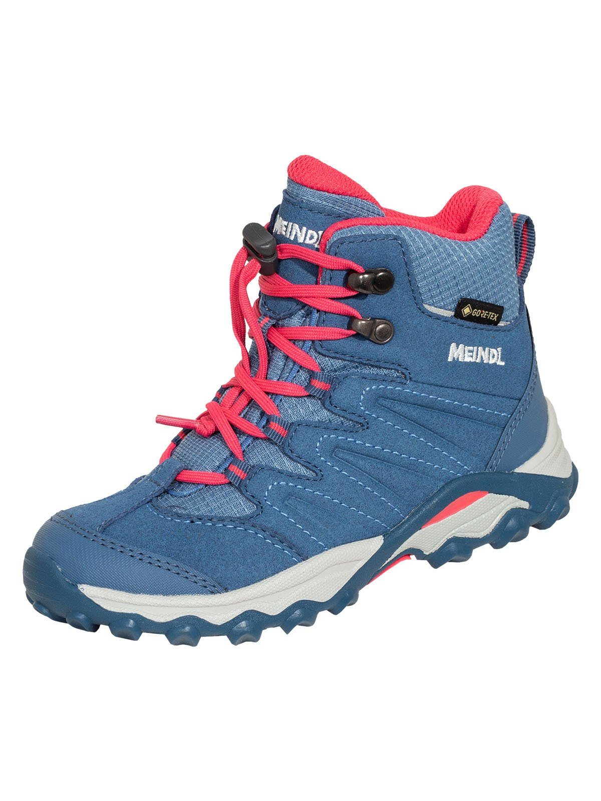 Meindl Meindl Arigo Junior Mid GTX blau/pink Wanderschuh