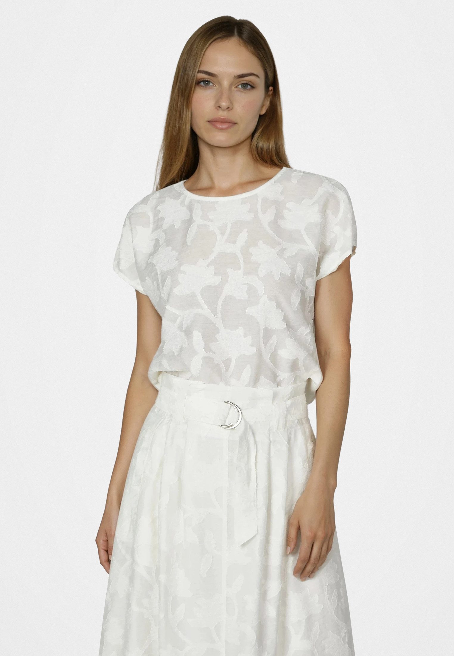 MARC AUREL Blusentop mit Blumenmuster