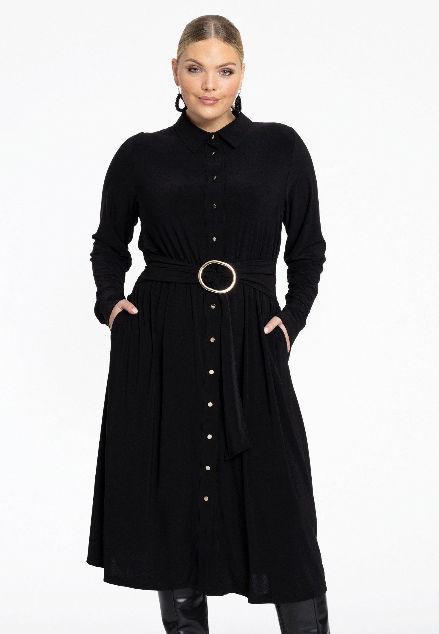 A-Linien-Kleid Damen Kleid Große Größen