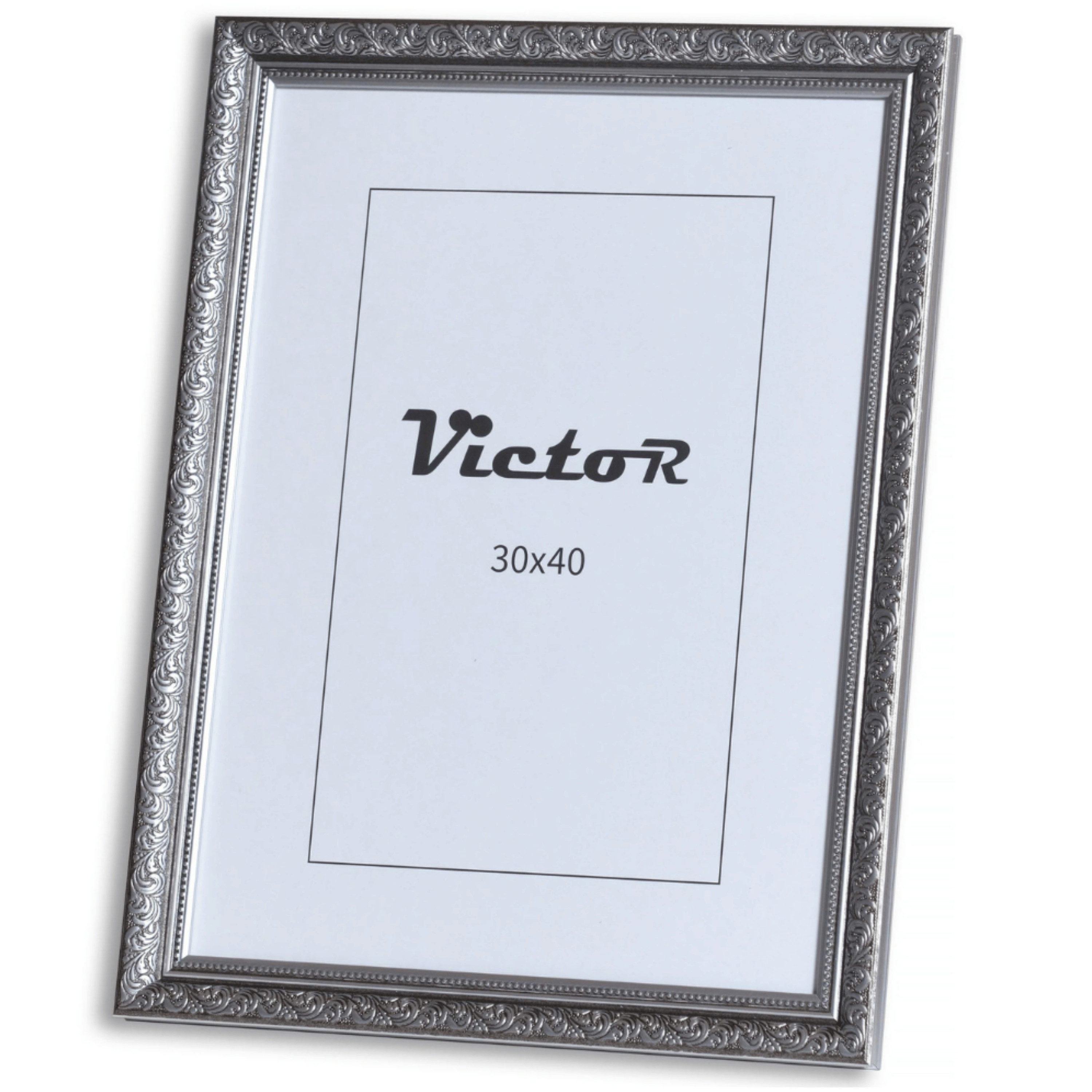 Victor (Zenith) Bilderrahmen Rubens, Bilderrahmen 30x40cm Schwarz Silber A3 günstig online kaufen