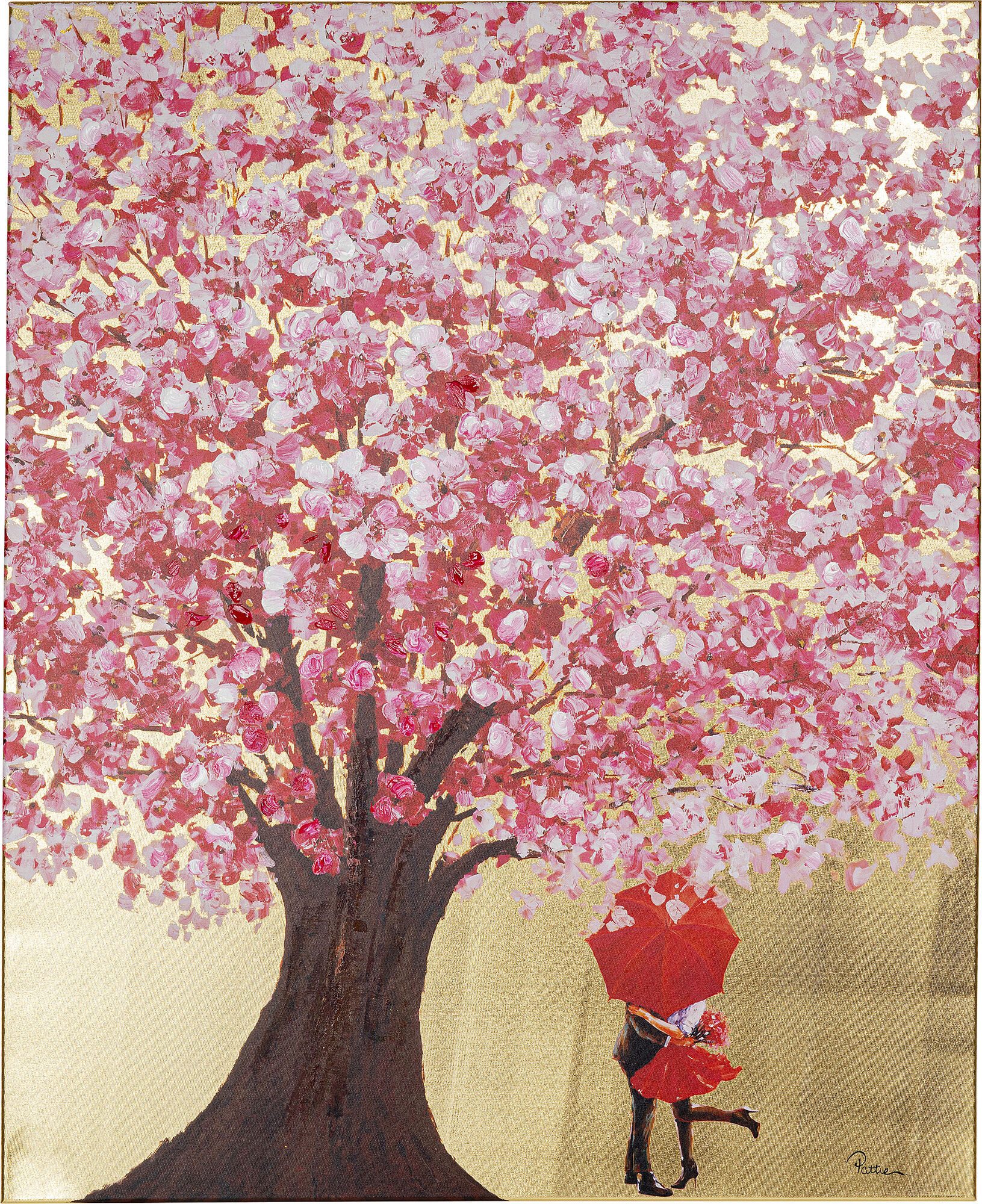 Kare Design Leinwandbild Leinwandbild Flower Couple günstig online kaufen