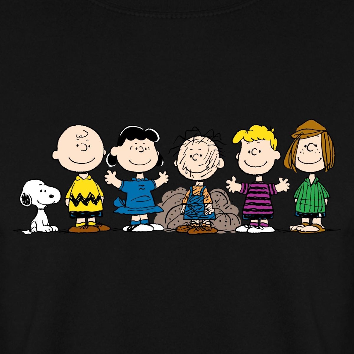 Spreadshirt Sweatshirt Peanuts Snoopy Und Seine Freunde Unisex Pullover (1-tlg)