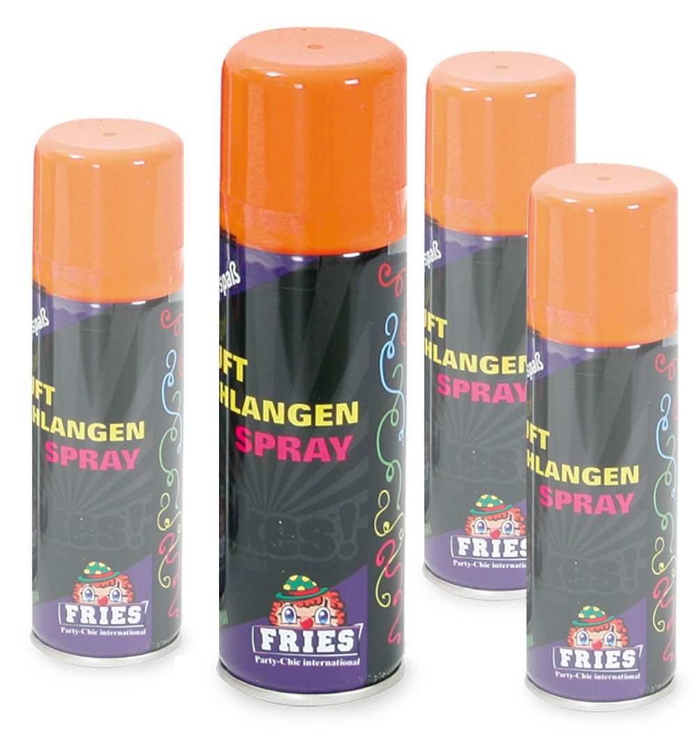 Fries Luftschlange Luftschlangenspray Spray Luftschlangen Party Karneval Halloween 83 g