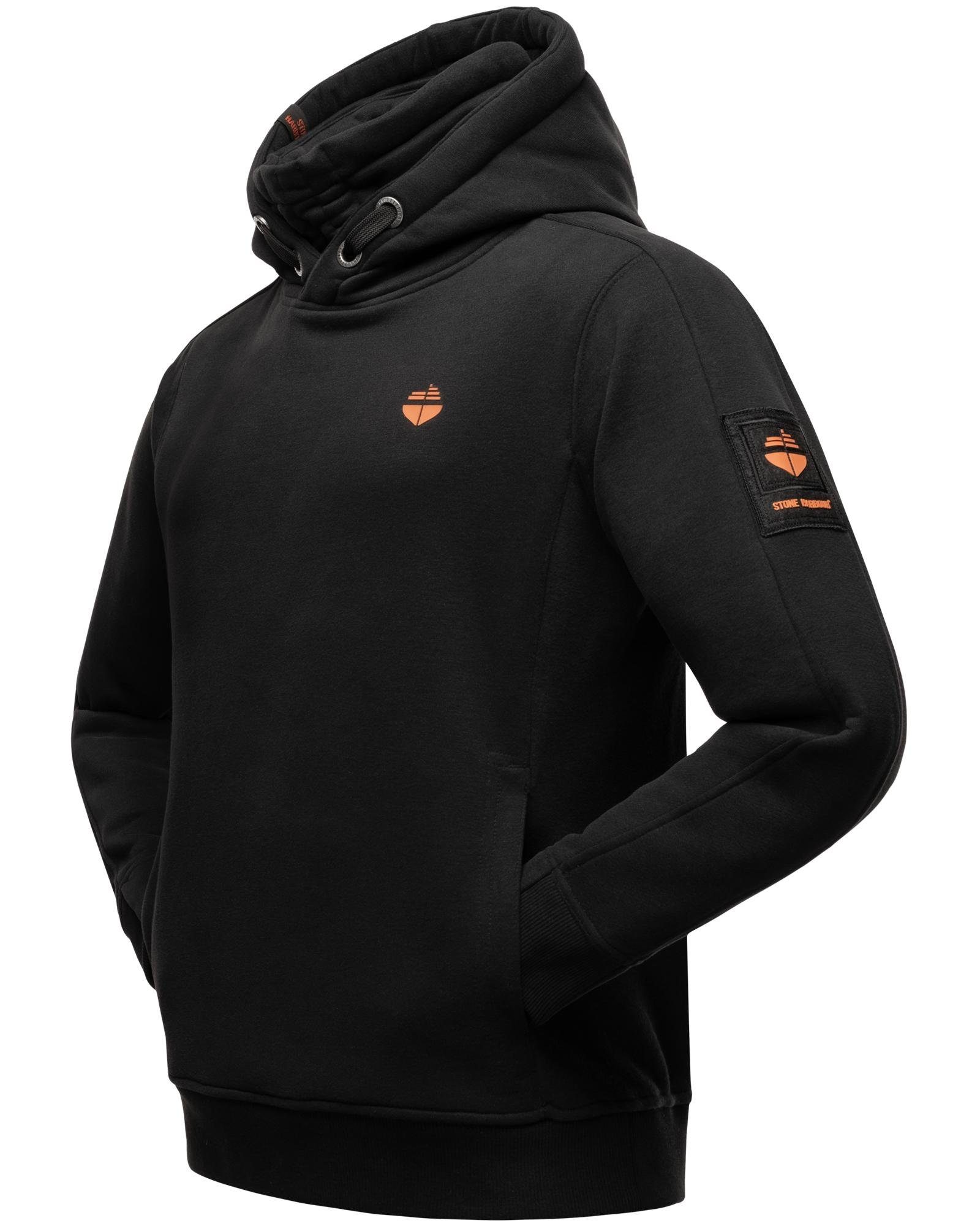 Neuestes Design Stone Harbour Hoodie Emilio Eduardo mit Herren Sweatshirt und Kapuze Kragen hohem schwarz