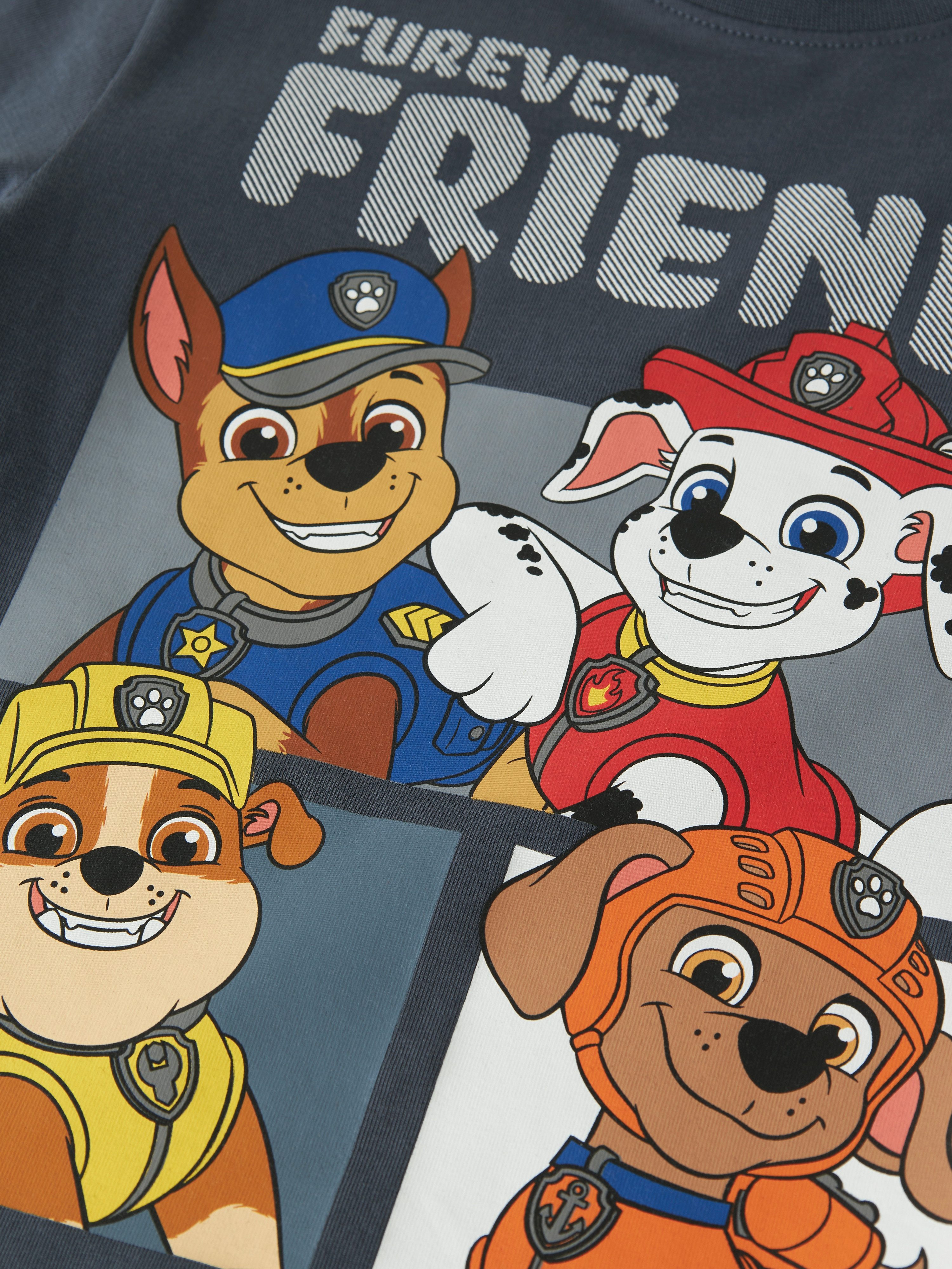 Name It Langarmshirt NMMANDREAS PAW LS NREG TOP CPLG Baumwollmischung, regular fit, Paw Patrol – Bild 4 von 4