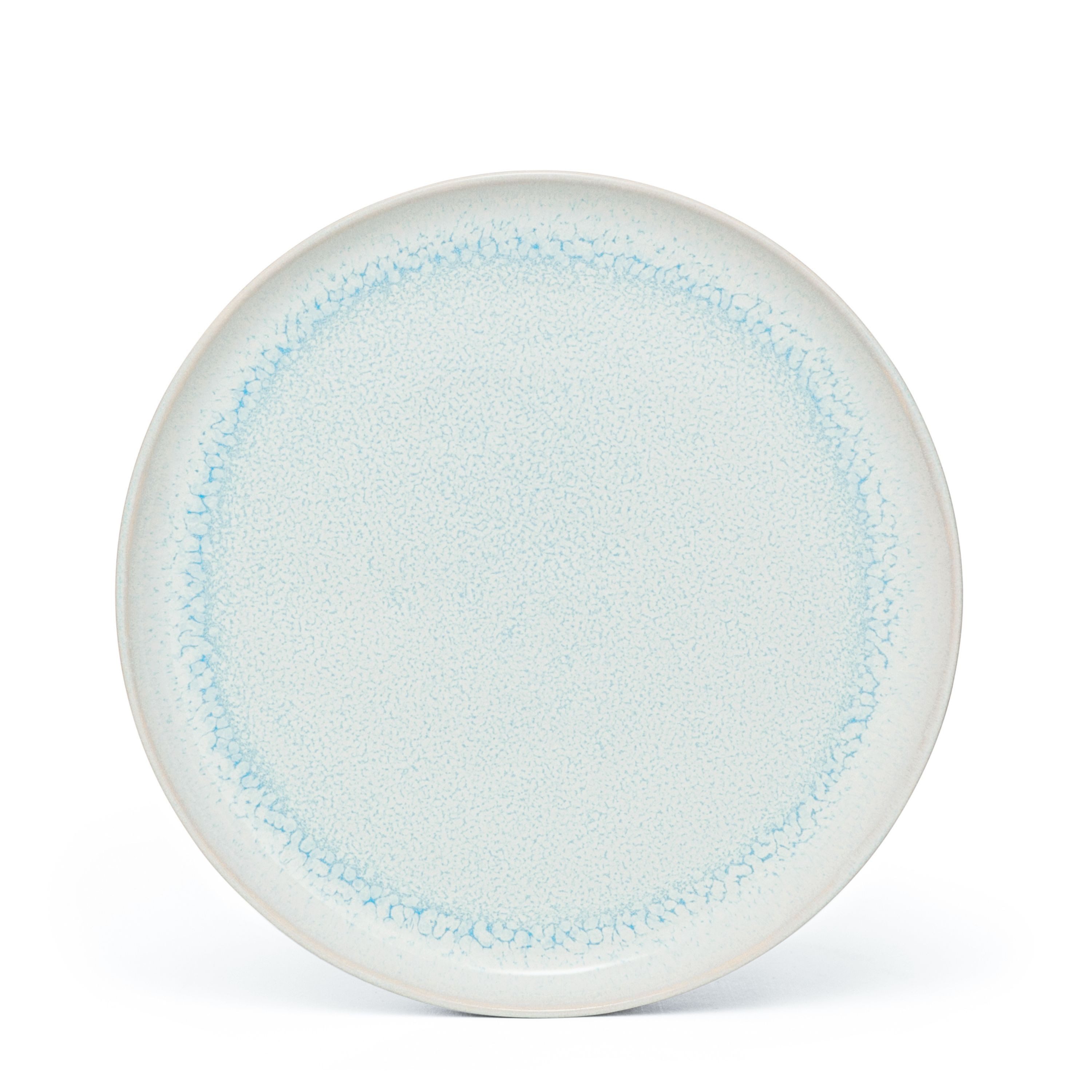 Econovo Frühstücksteller Handgefertigt, (1 St), Kleiner Keramikteller 22cm Made in Portugal