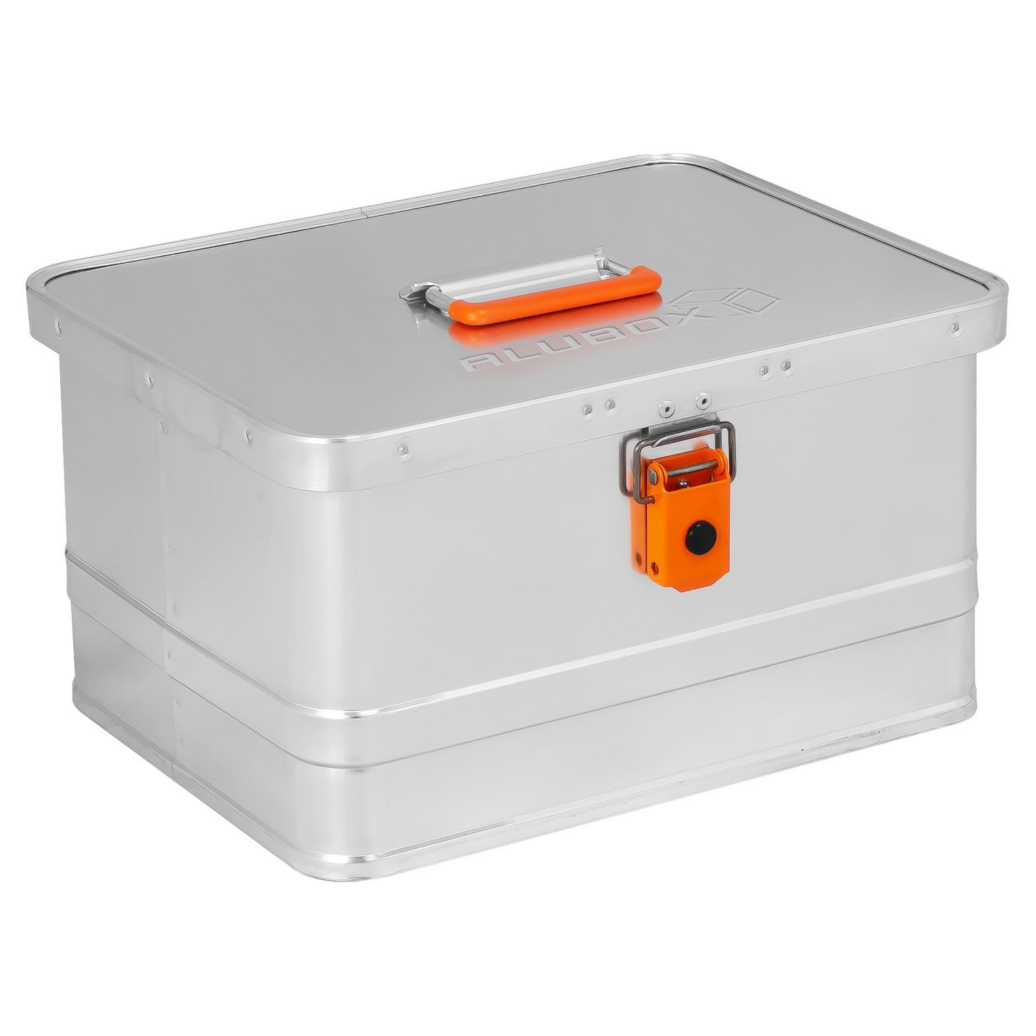 ALUBOX Aufbewahrungsbox mit Deckel Werkzeugkiste Alukiste günstig online kaufen