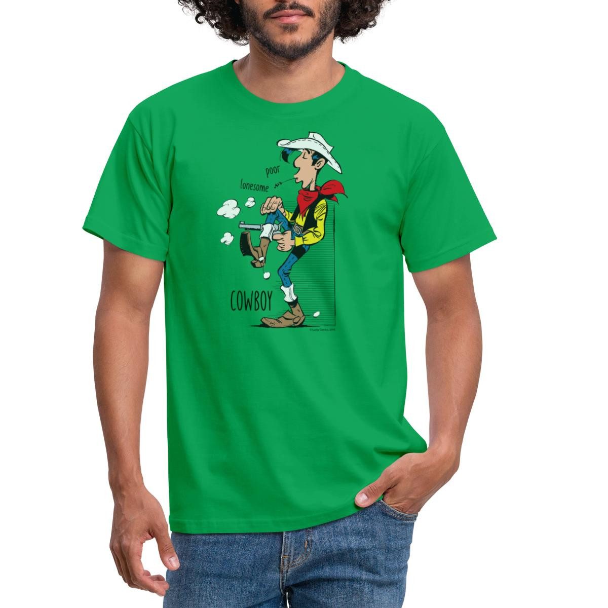 Spreadshirt T-Shirt Lucky Luke Poor Lonesome günstig online kaufen