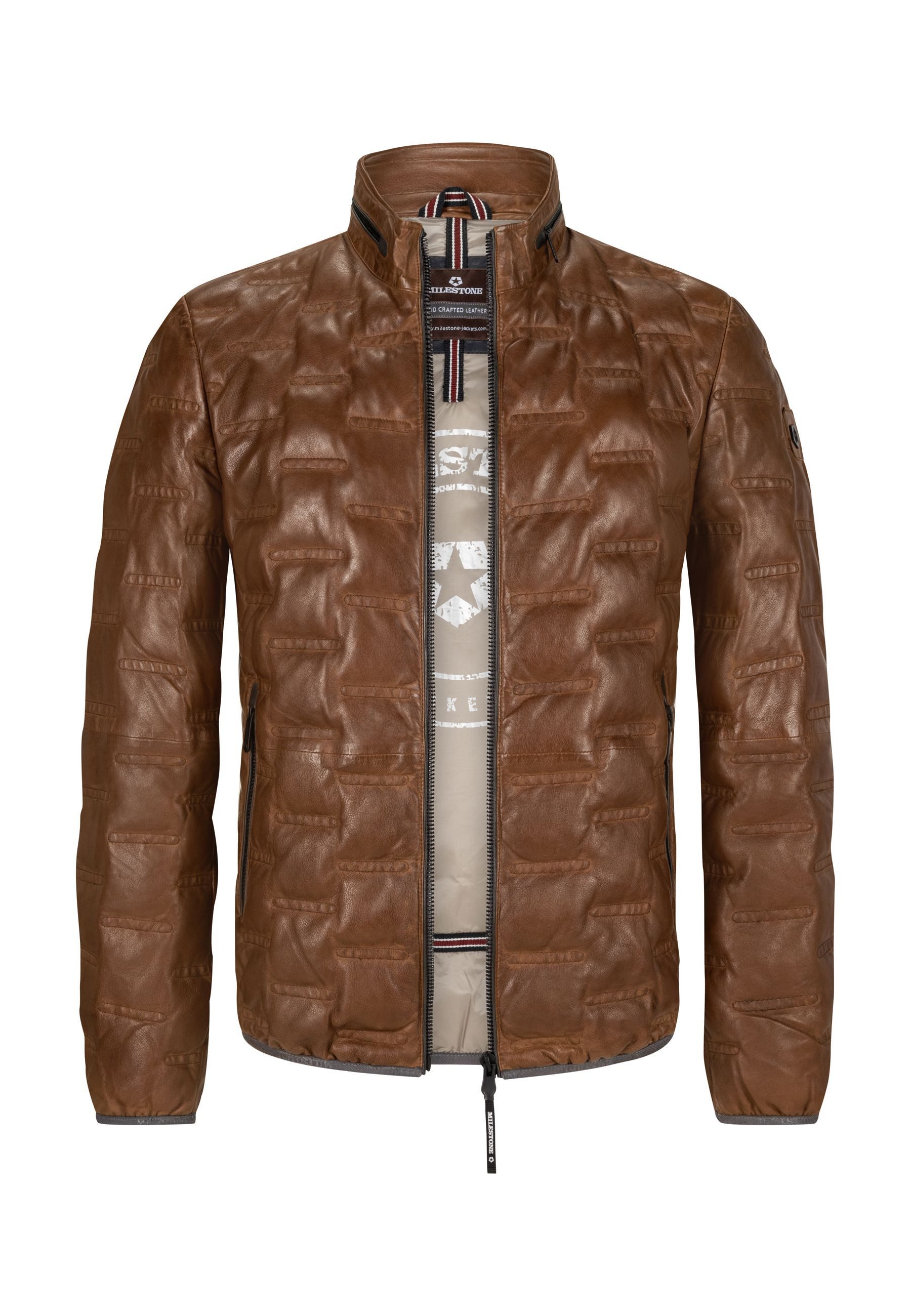 Milestone Lederjacke