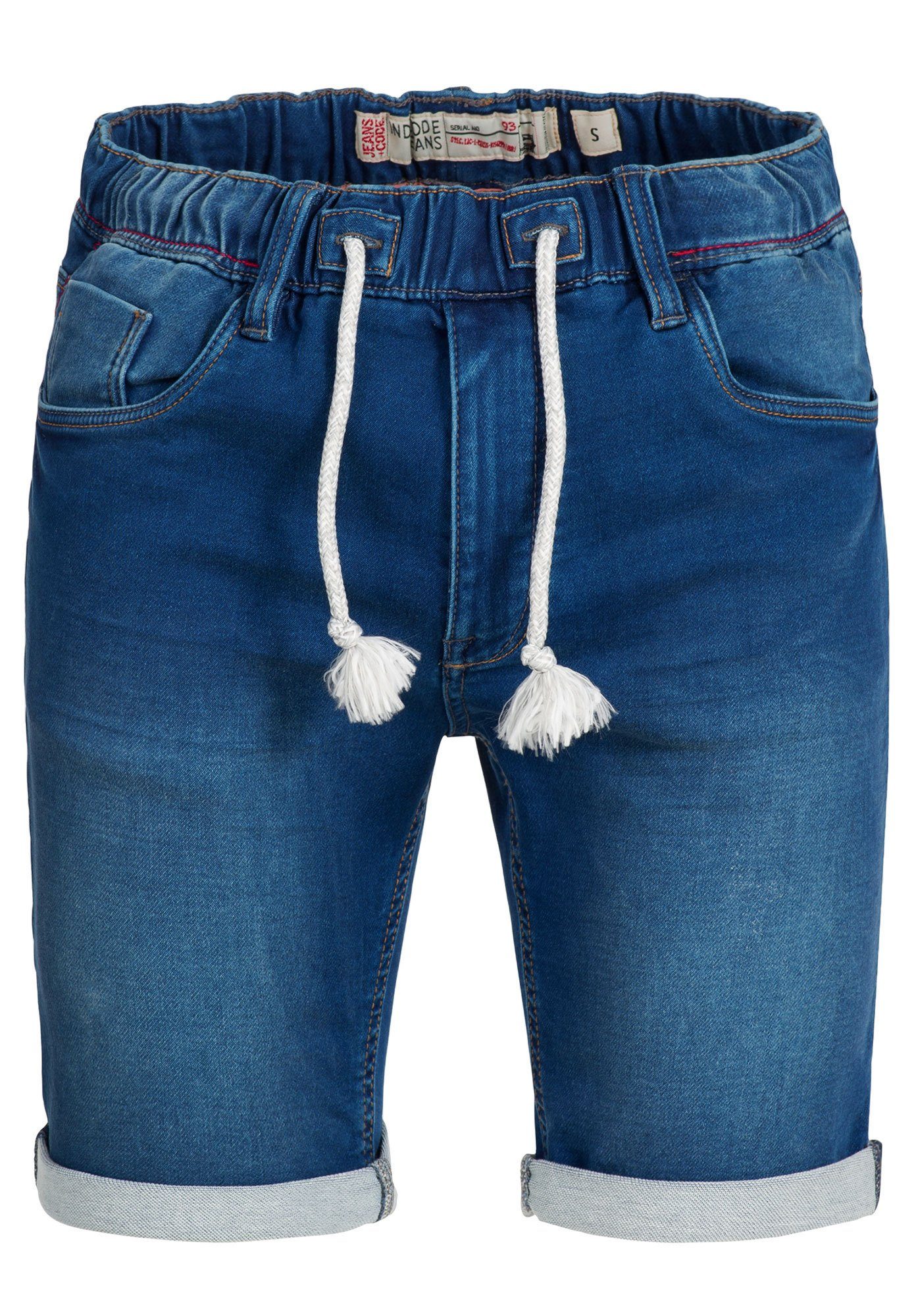 Jeansshorts Indicode Kadin Navy