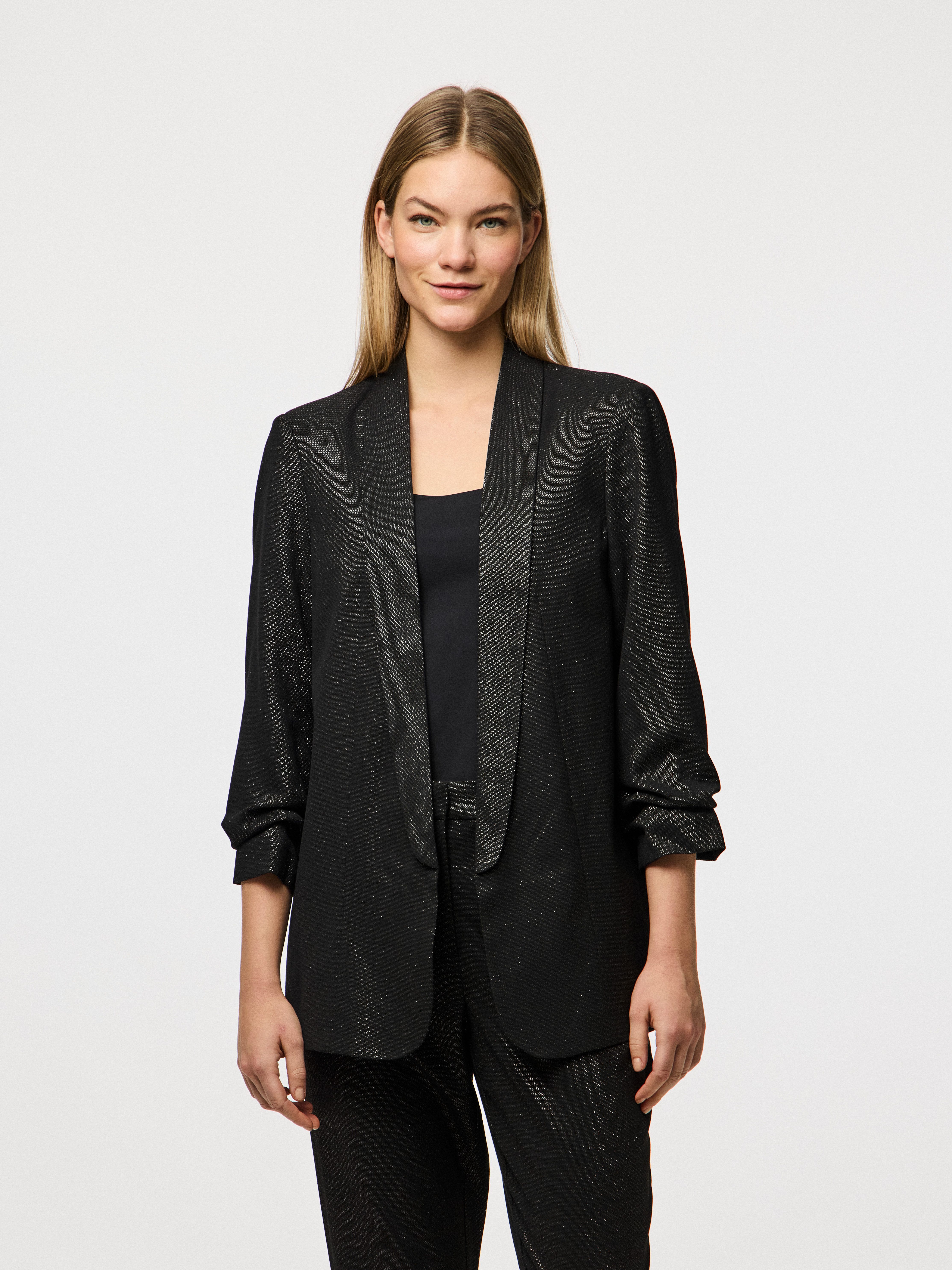 pieces Longblazer PCBOSELLA 3/4 GLITTER BLAZER NOOS günstig online kaufen