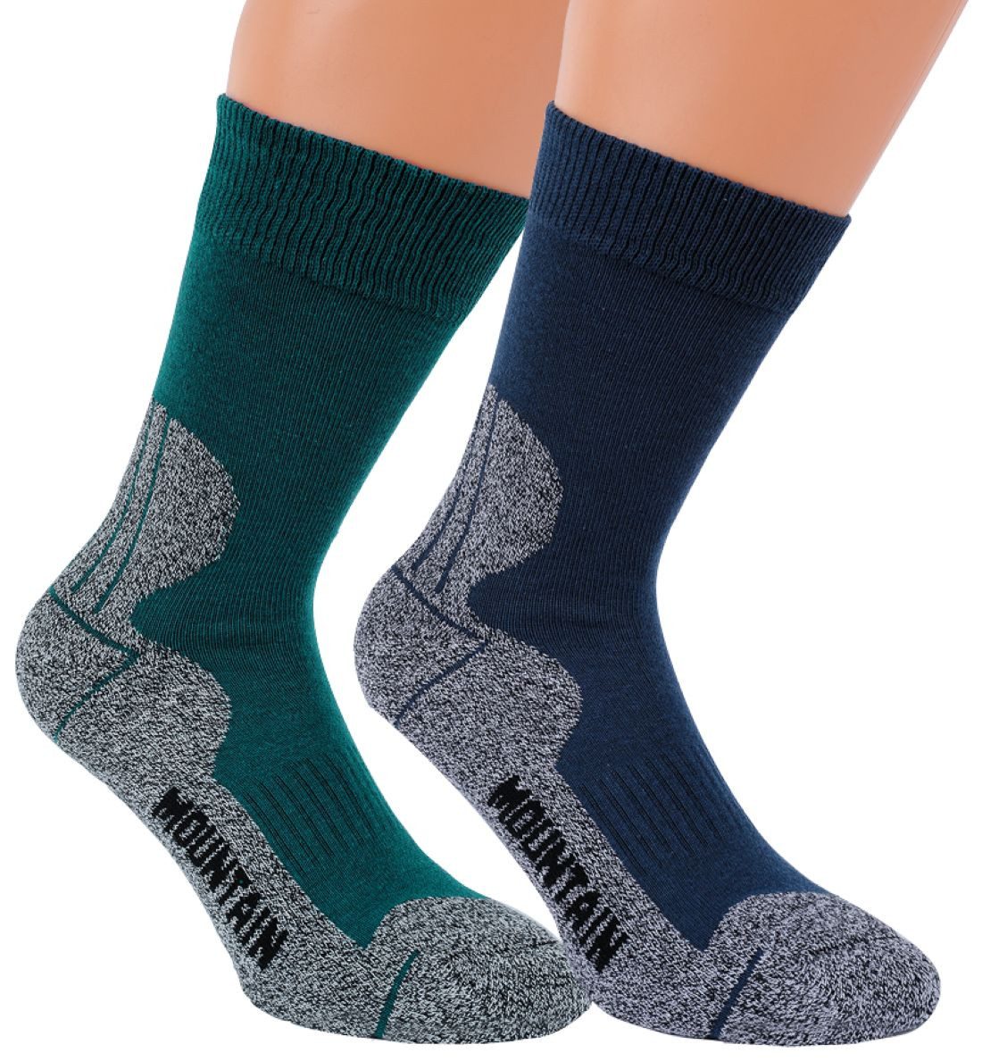 Riese Funktionssocken RS. FUNKTIONSSTRUMPF „MOUNTAIN“ (Packung, 2 Paar) für Wanderungen, Outdoor-Aktivitäten und sportliche Unternehmungen