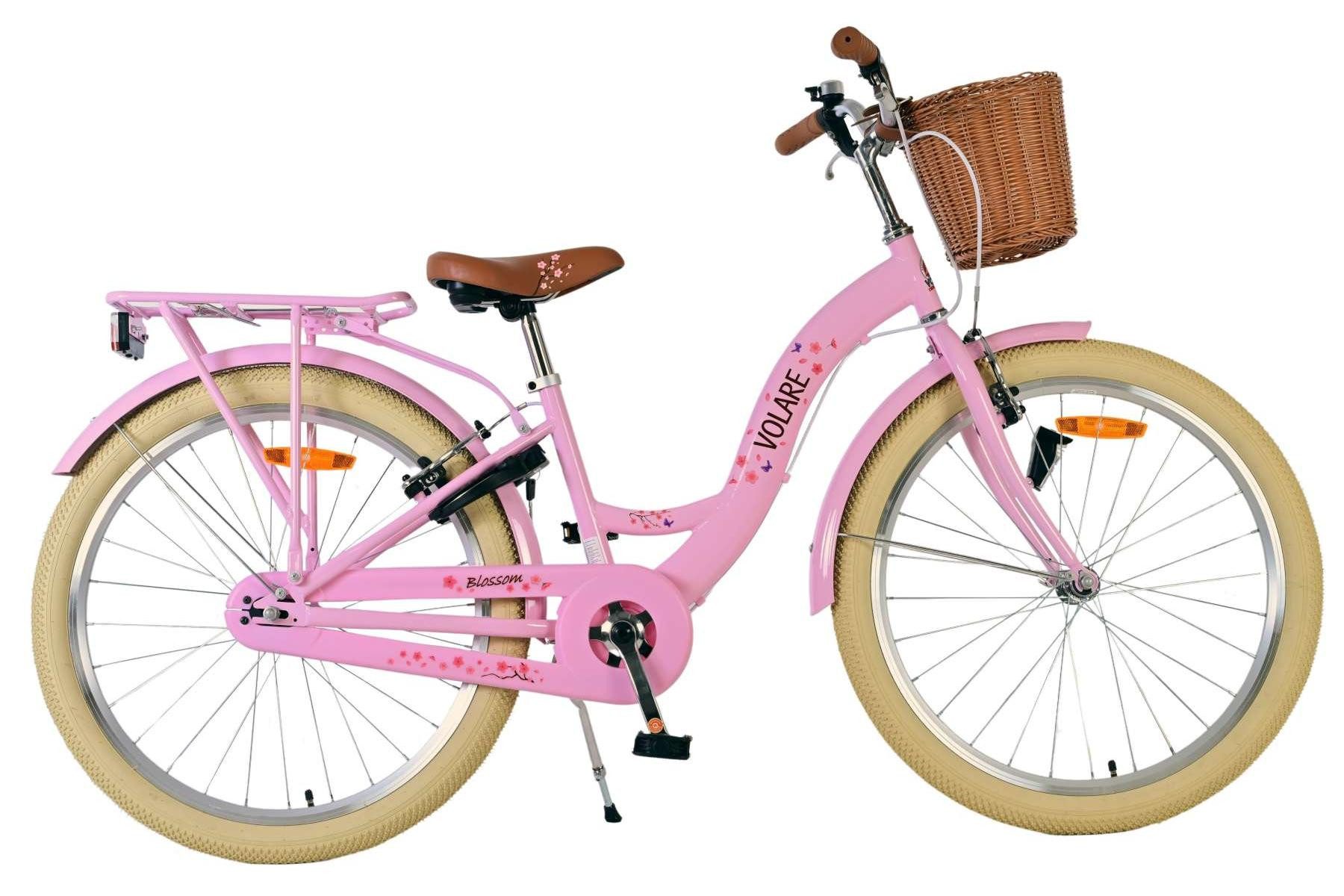 Kinderfahrrad Volare Blossom Kinderfahrrad für Mädchen - 24 Zoll in Rosa