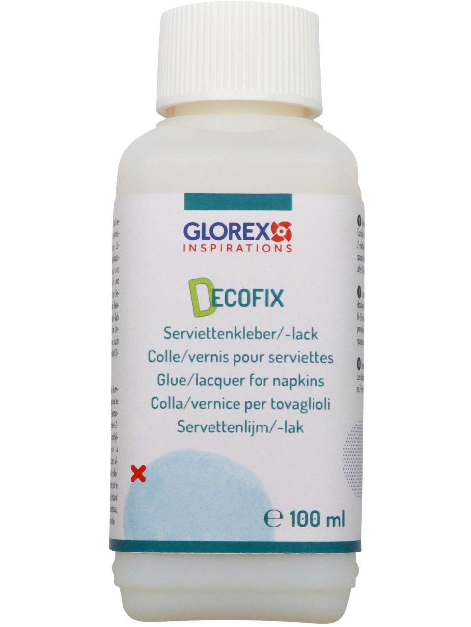 Glorex Bastelkleber Glorex DecoFix Serviettenkleber 100 ml