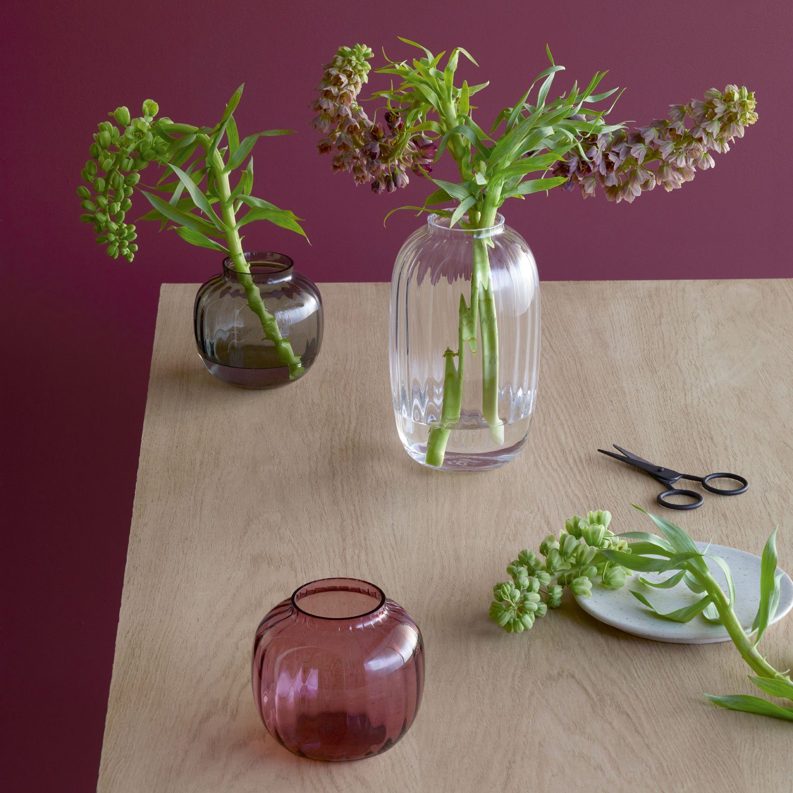 HOLMEGAARD Dekovase PRIMULA Vase Glas klar 25,5 cm (h), PRIMULA Vase Glas klar 25,5 cm (h)