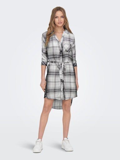 ONLY Karokleid ONLRILEY LIFE LS CHECK DRESS WVN