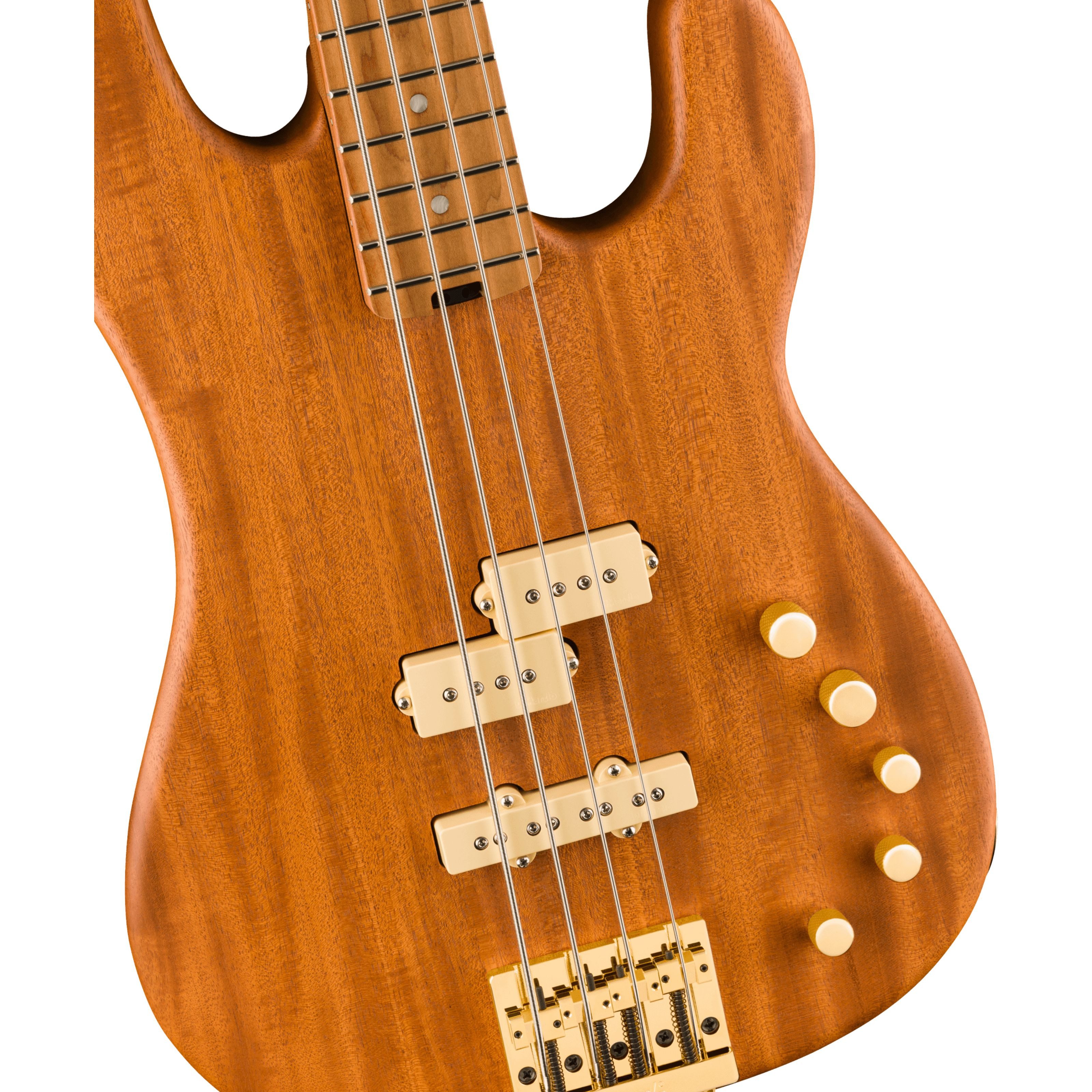 Charvel E-Bass, E-Bässe, 4-Saiter E-Bässe, Pro-Mod San Dimas Bass PJ IV CM Natural Mahogany - E-Bass