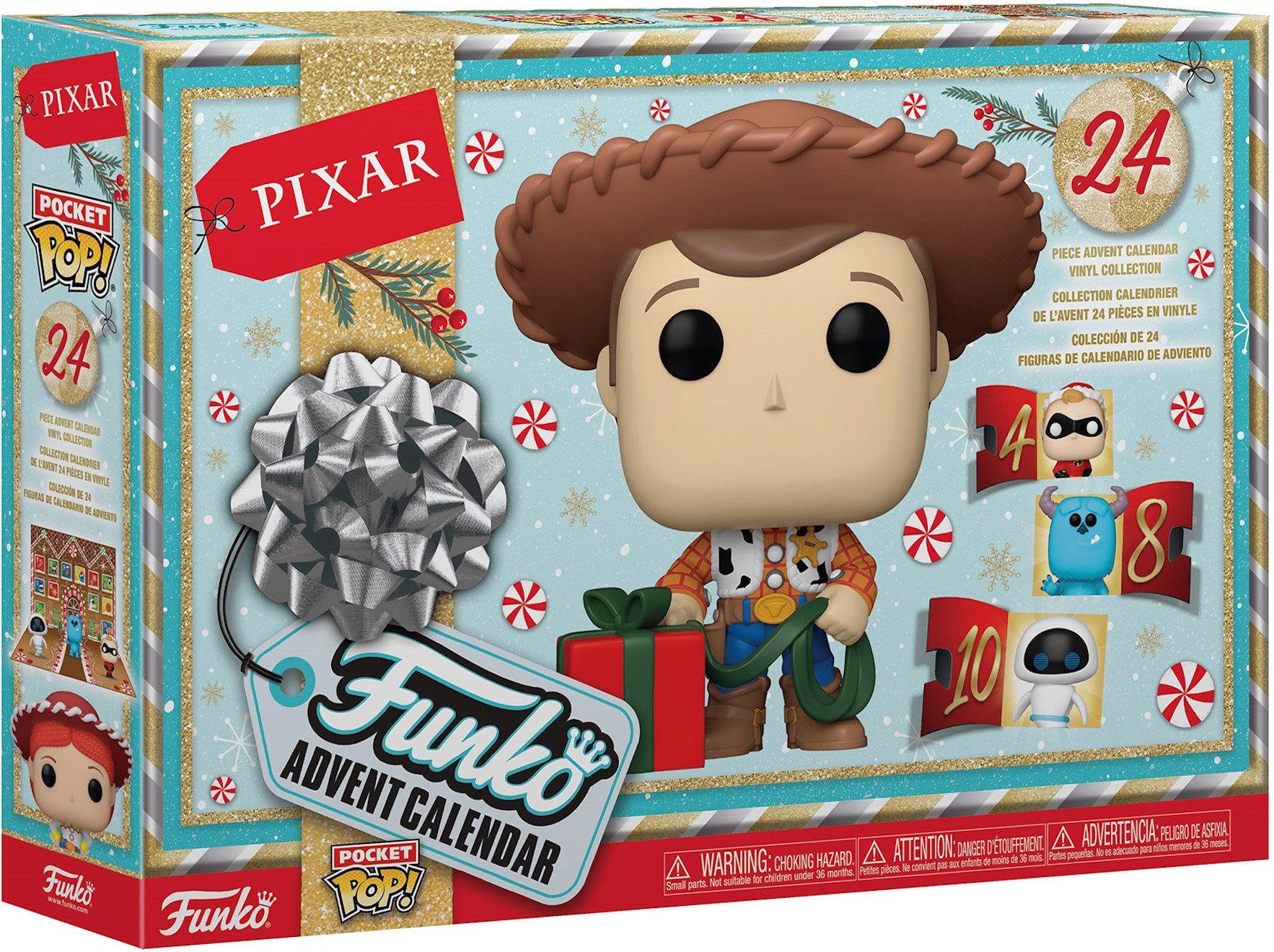 Funko Spielfigur Pixar 2024 Adventskalender Pocket Pop!