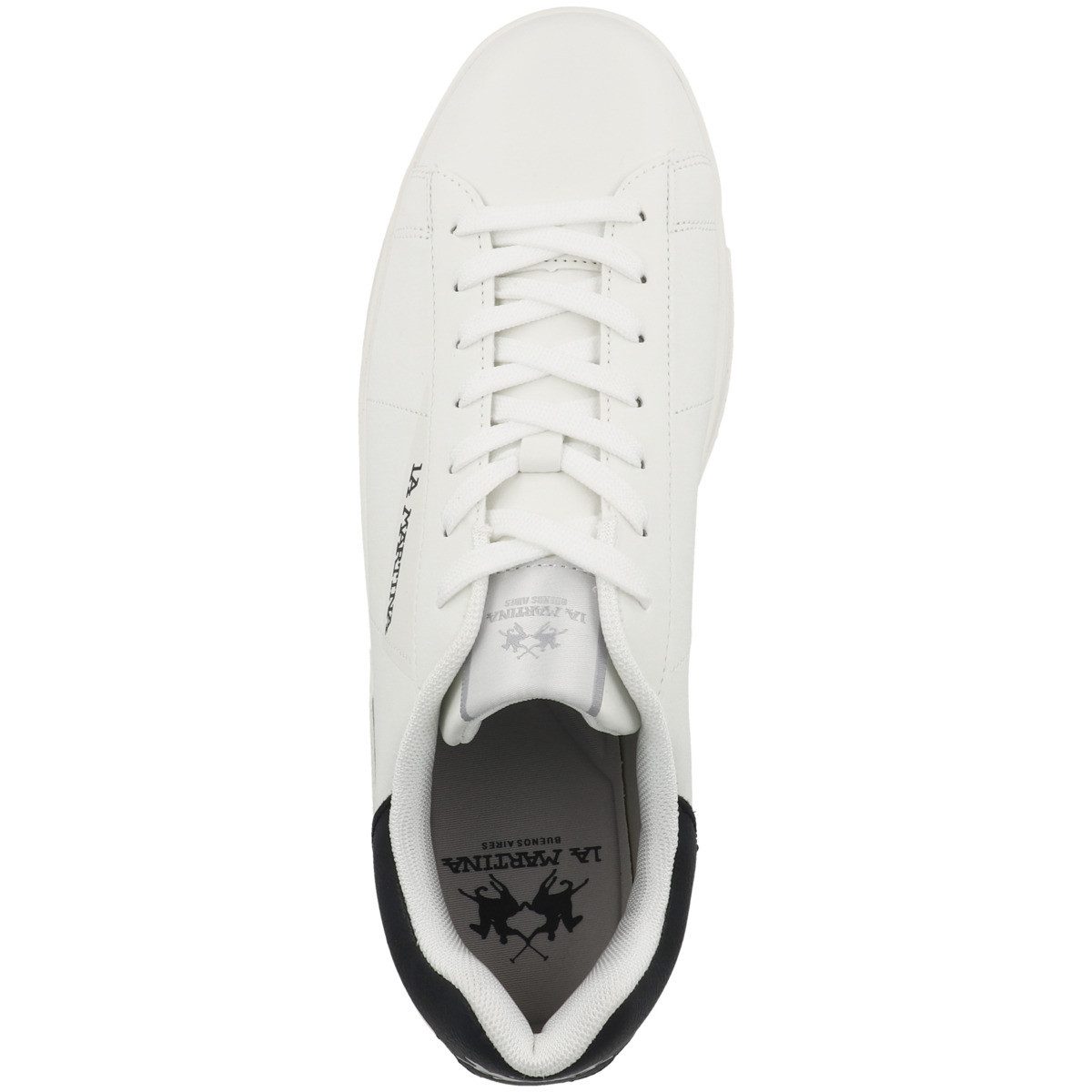 La Martina LFM261 Herren Sneaker Turnschuhe, Sportschuhe, Freizeitschuhe, Halbschuhe, Schnürschuhe
