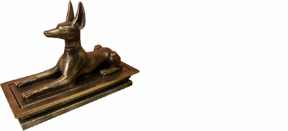 Ägyptischer Katze Dekoration Figur Skulptur Design Statuen Skulpturen Statue JVmoebel