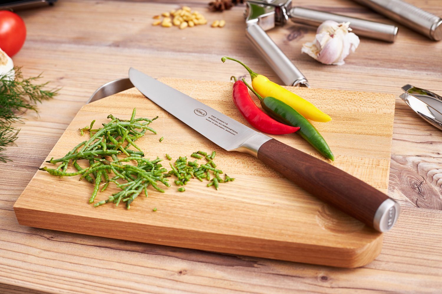 RÖSLE Fleischmesser Masterclass, Küchenmesser für in Made Klingenspezialstahl Solingen, Fleisch