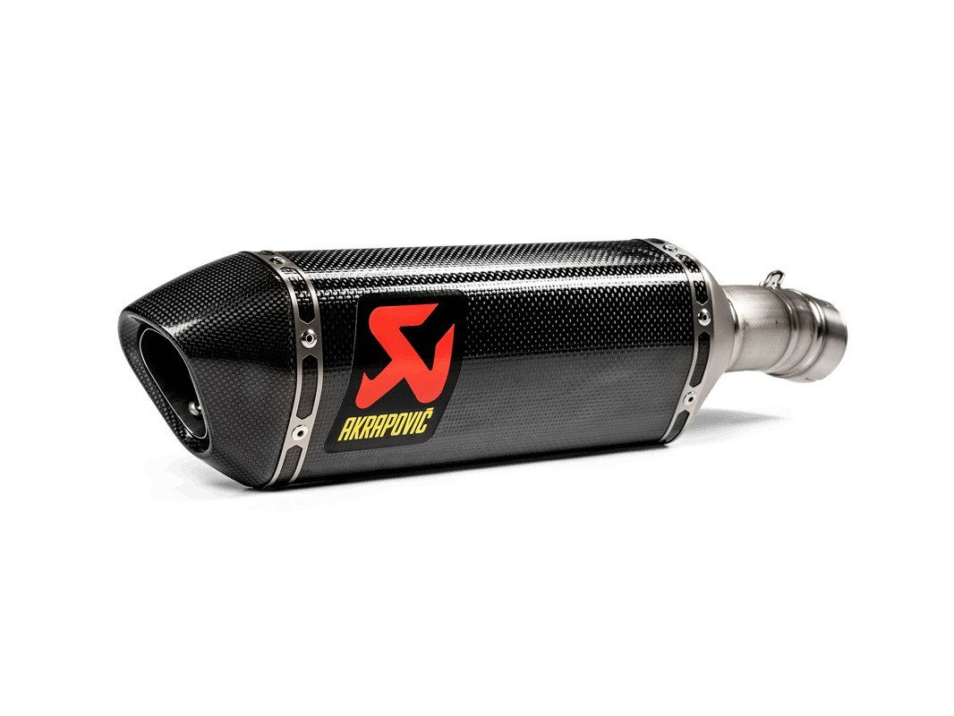AKRAPOVIC Auspuff-Flexrohr Slip-On Line Carbon Endschalldämpfer