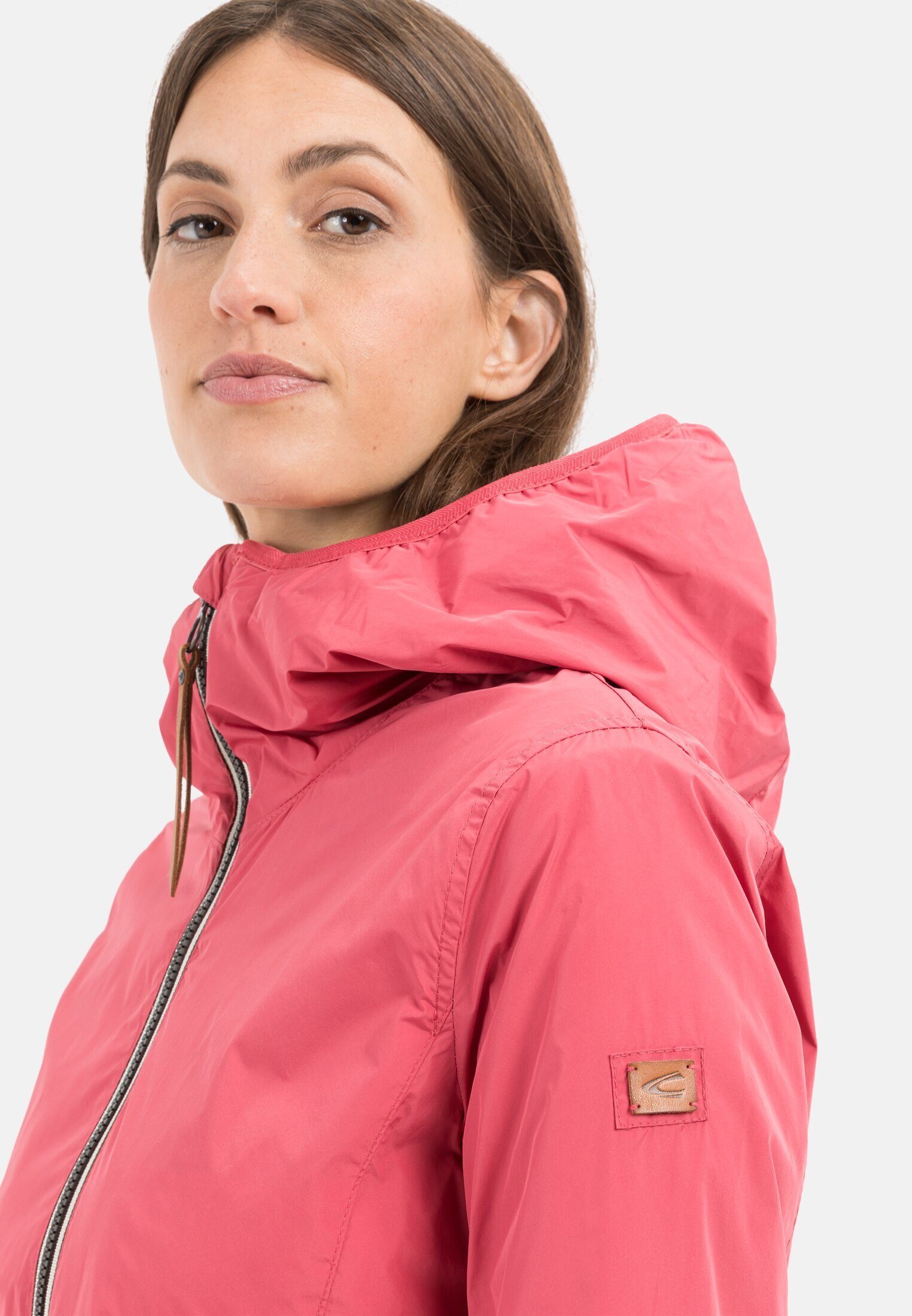 camel recyceltem active Polyester Hemdjacke aus Pink