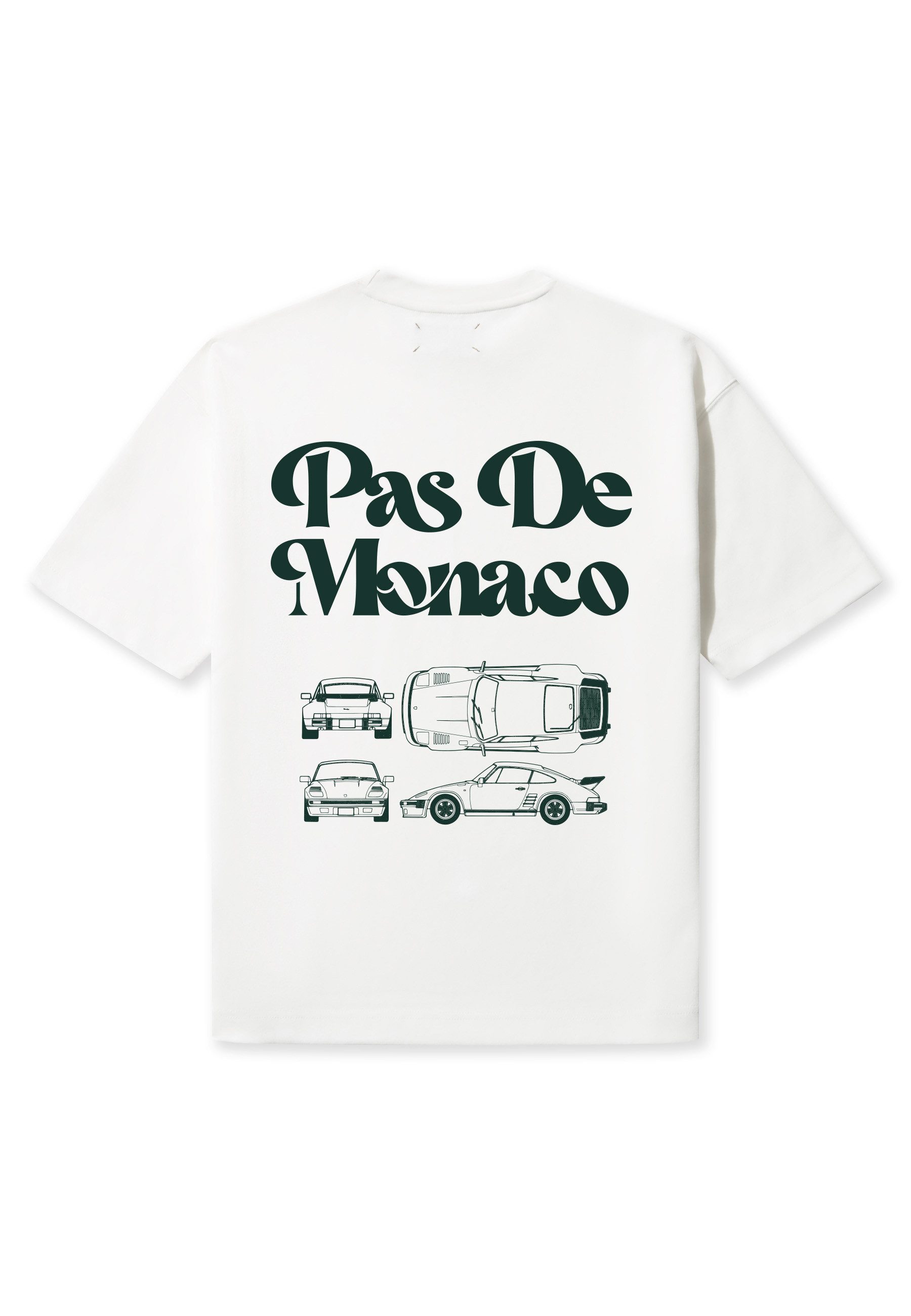 Pas De Monaco T-Shirt Pas De Monaco CARRE T-SHIRT (1-tlg) günstig online kaufen