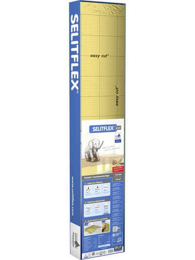 Selit Trittschalldämmplatte SelitFlex Dämmplatte Aqua Stop Faltplatte 1,6 mm