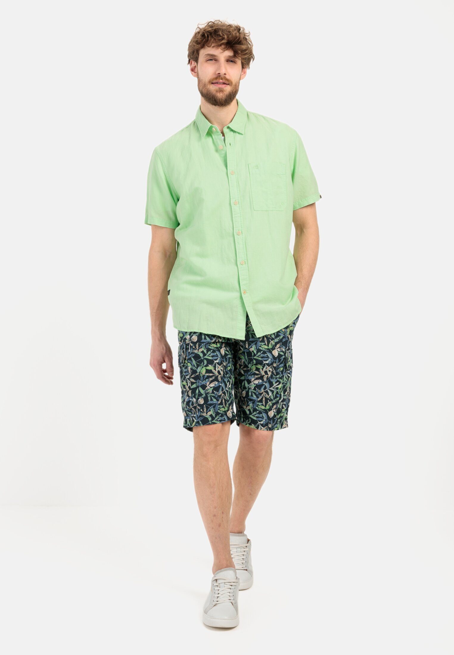 camel active Cargoshorts mit Allover-Print
