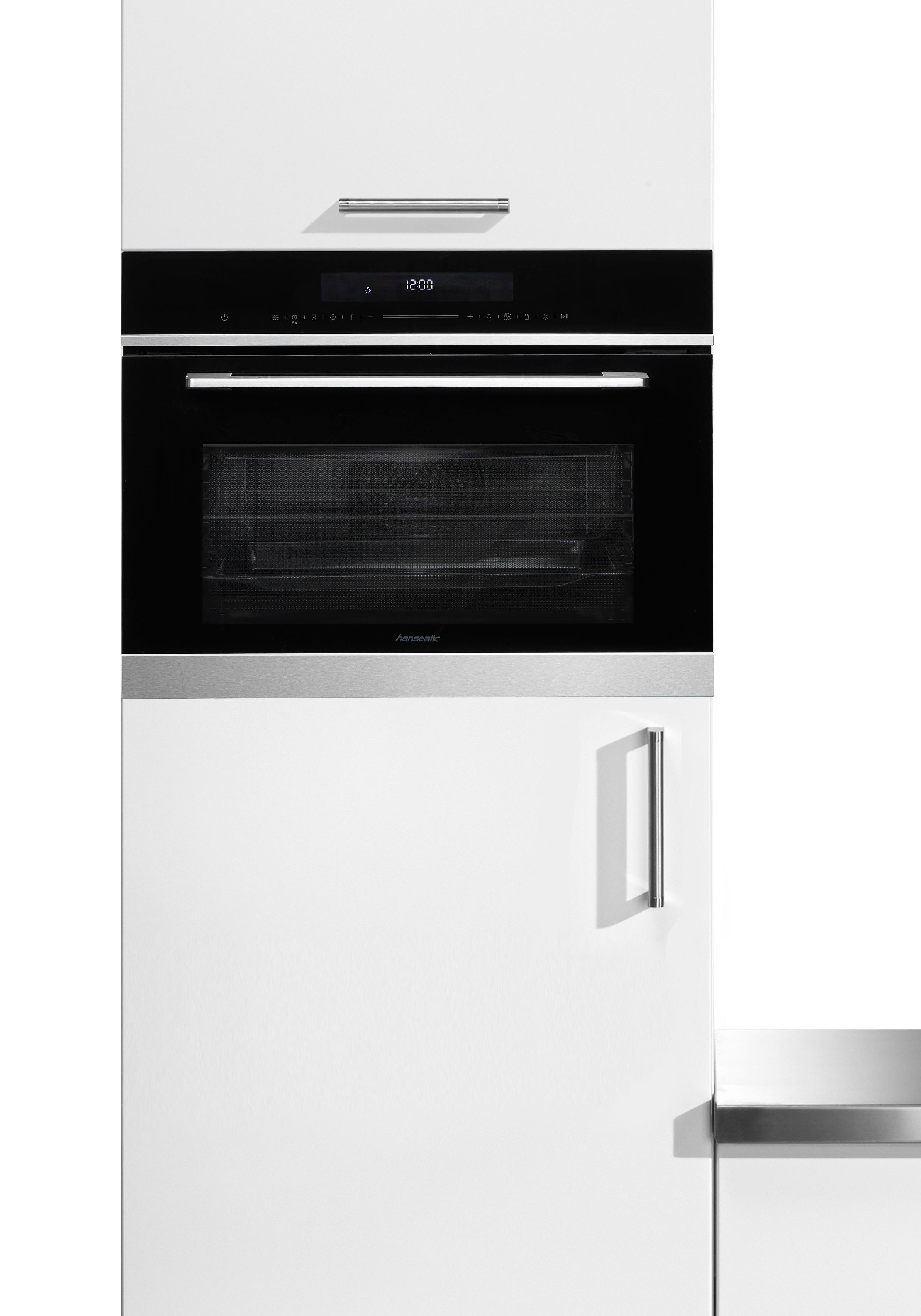 Hanseatic Einbau-Mikrowelle TV950E4AS-T00E00, Grill, Heißluft, Mikrowelle, Ober-/Unterhitze, Unterhitze