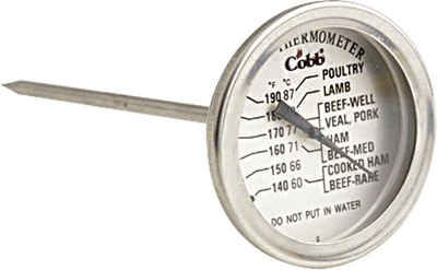 COBB Grillthermometer Cobb Bratenthermometer aus Edelstahl