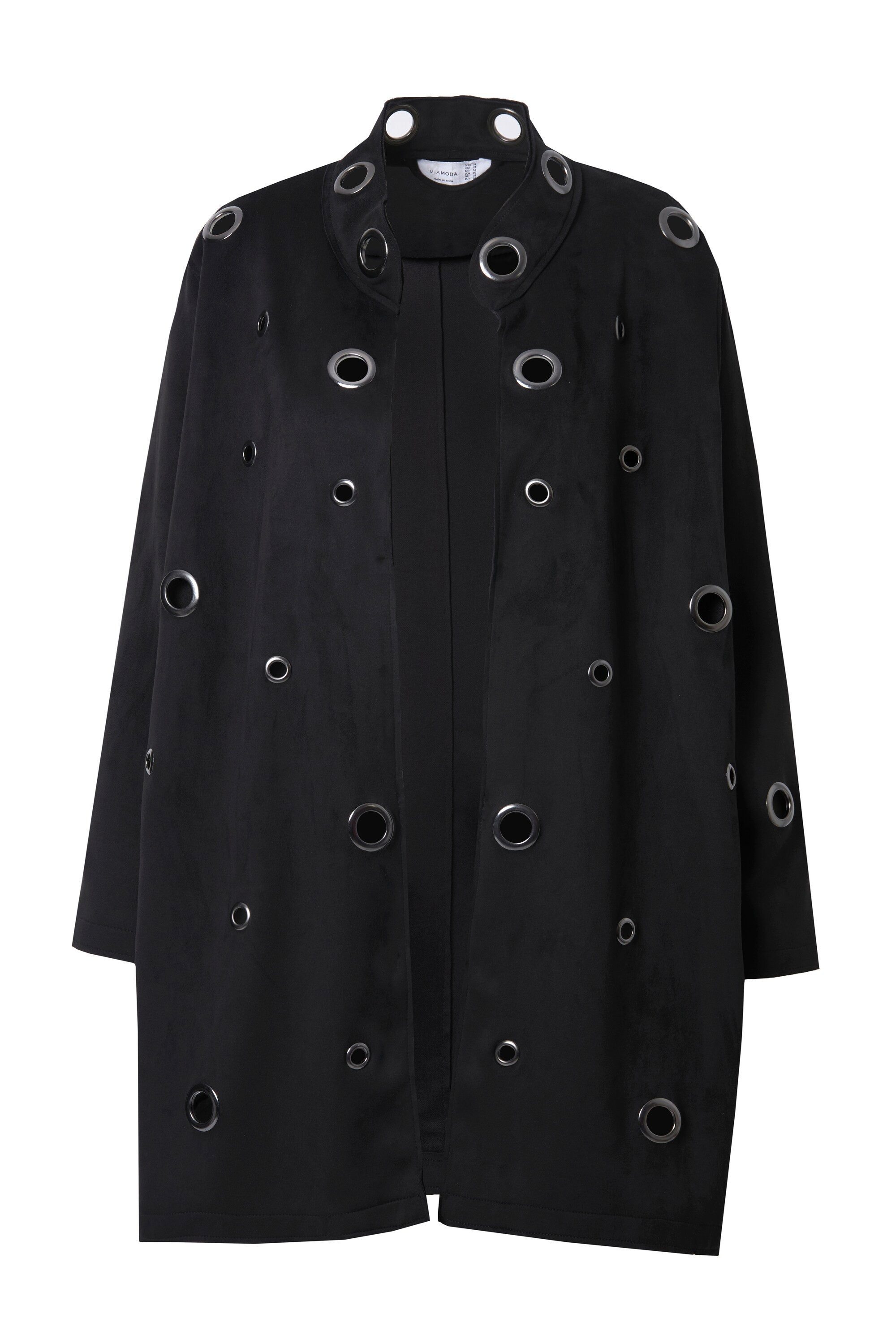 MIAMODA Sommerjacke Jacke A-Linie Ziernieten günstig online kaufen