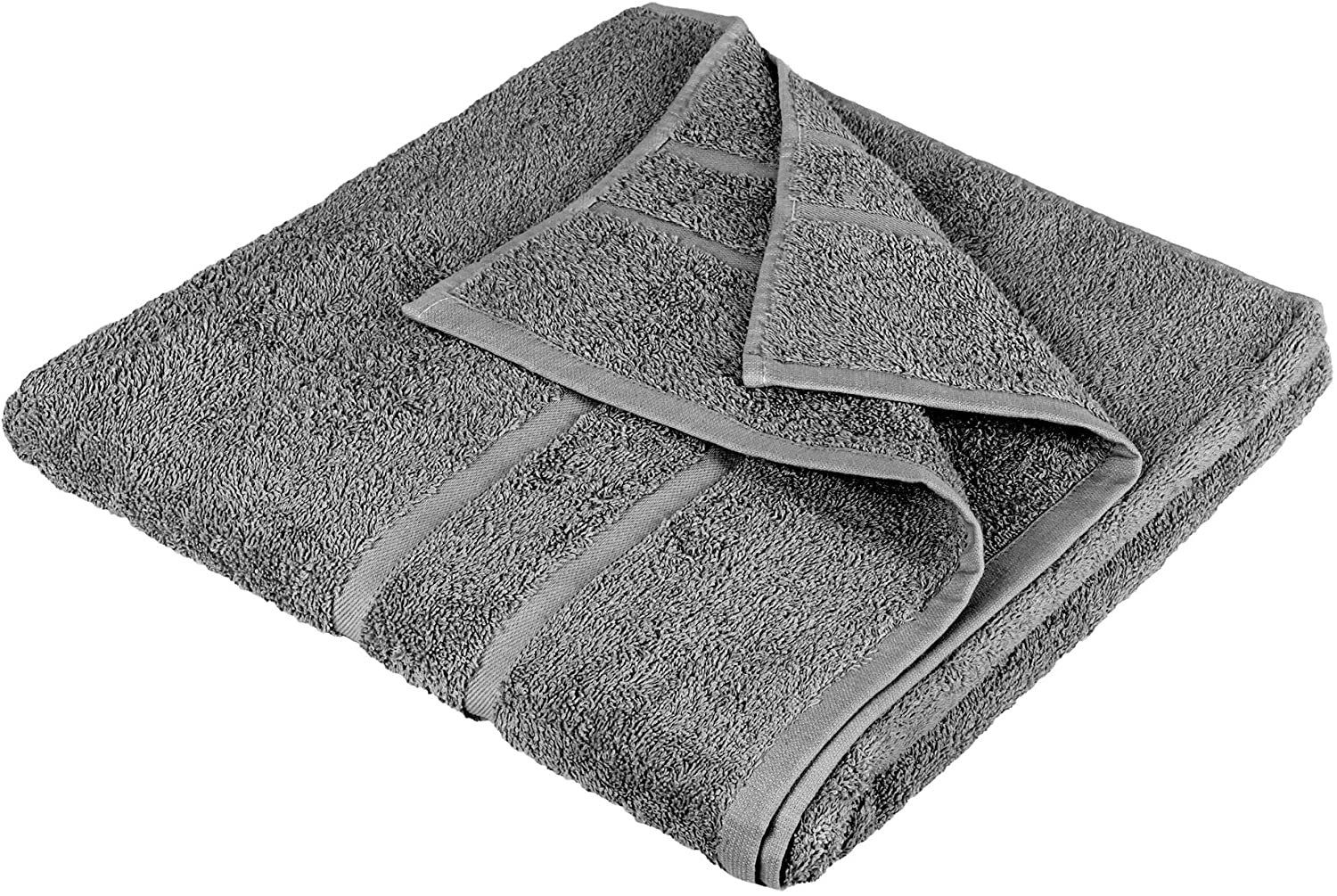 100% Saunatücher Duschtücher StickandShine Baumwolle Wahl Badetücher GSM 500 in Gästehandtücher Handtuch zur Handtücher Dunkelgrau