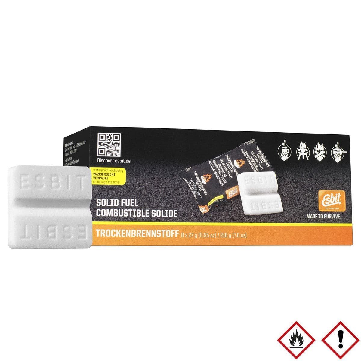 Esbit Sicherheitsbrennstoff Esbit Trockenbrennstofftabletten