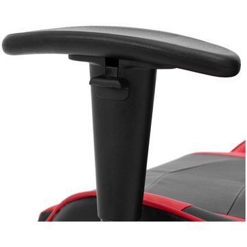 Uniprodo Gaming-Stuhl Einstellbarer Gaming-Stuhl PC-Stuhl mit Armlehnen, Nacken- &