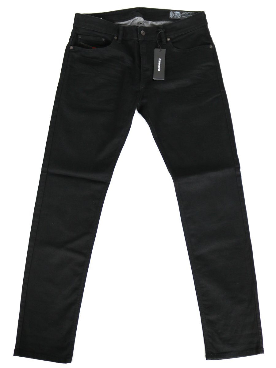 0R84A Diesel Thavar-XP Slim Hose Stretch Straight-Jeans -