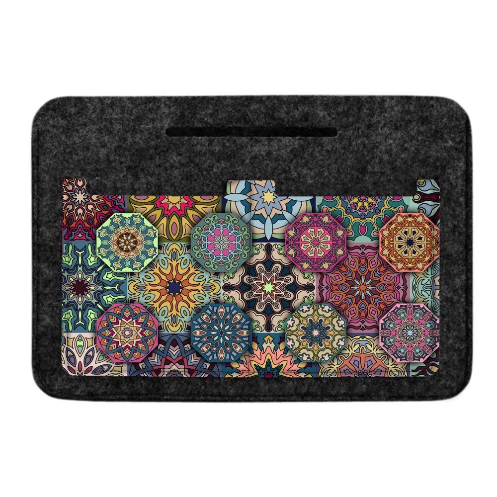 Organizer, Taschenorganizer mit 8 Fächern [ 26 x 18 x 8 cm ]; aus Filz-Material