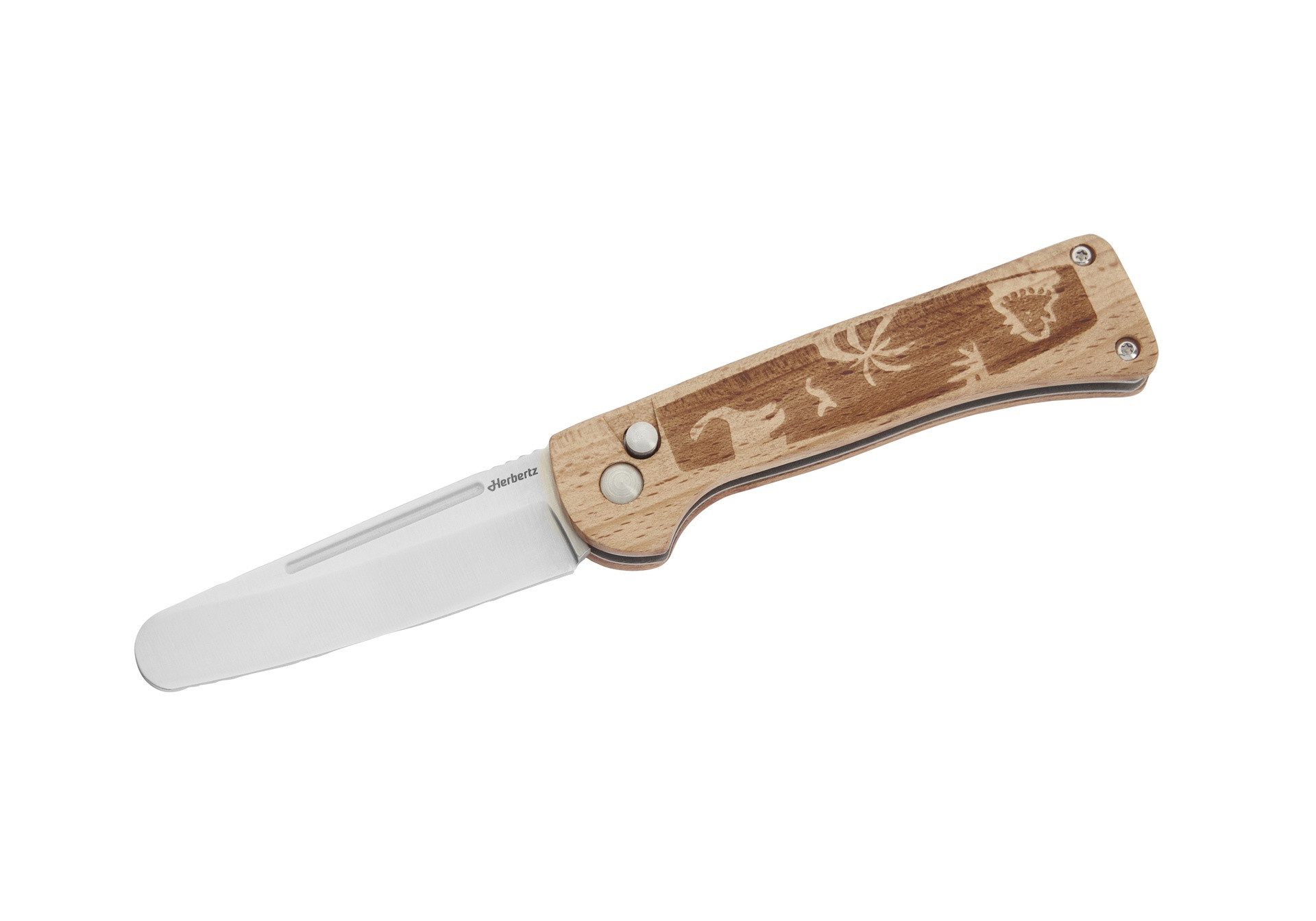Herbertz Taschenmesser Herbertz Kindertaschenmesser, Dinosaurier, (1 St), Spitze abgerundet