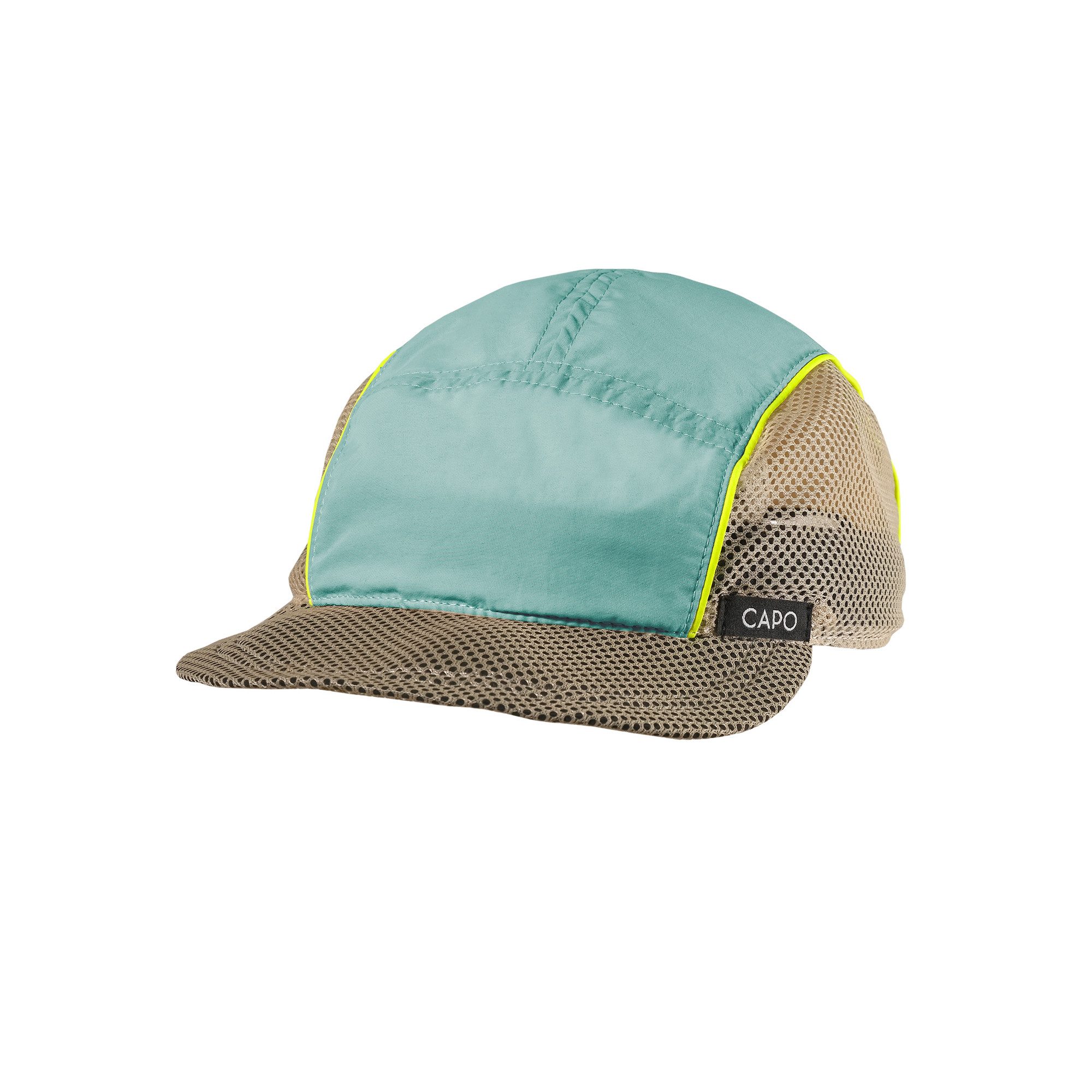 CAPO Baseball Cap Softcap, ultraleicht, Neon Mesheinsätze, UV 50 (1-St)