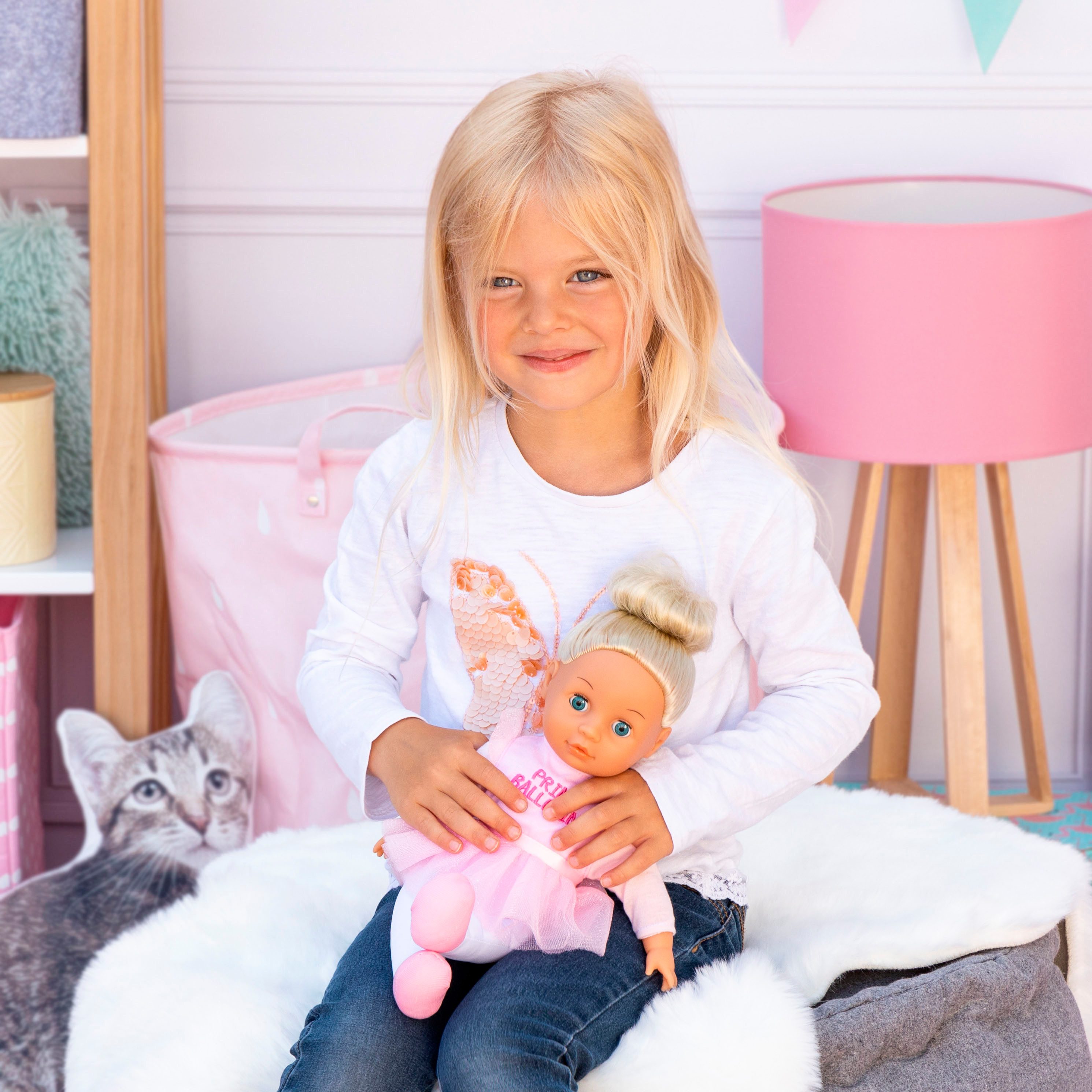Bayer Stehpuppe Anna Prima Ballerina, 33 cm – Bild 5 von 5